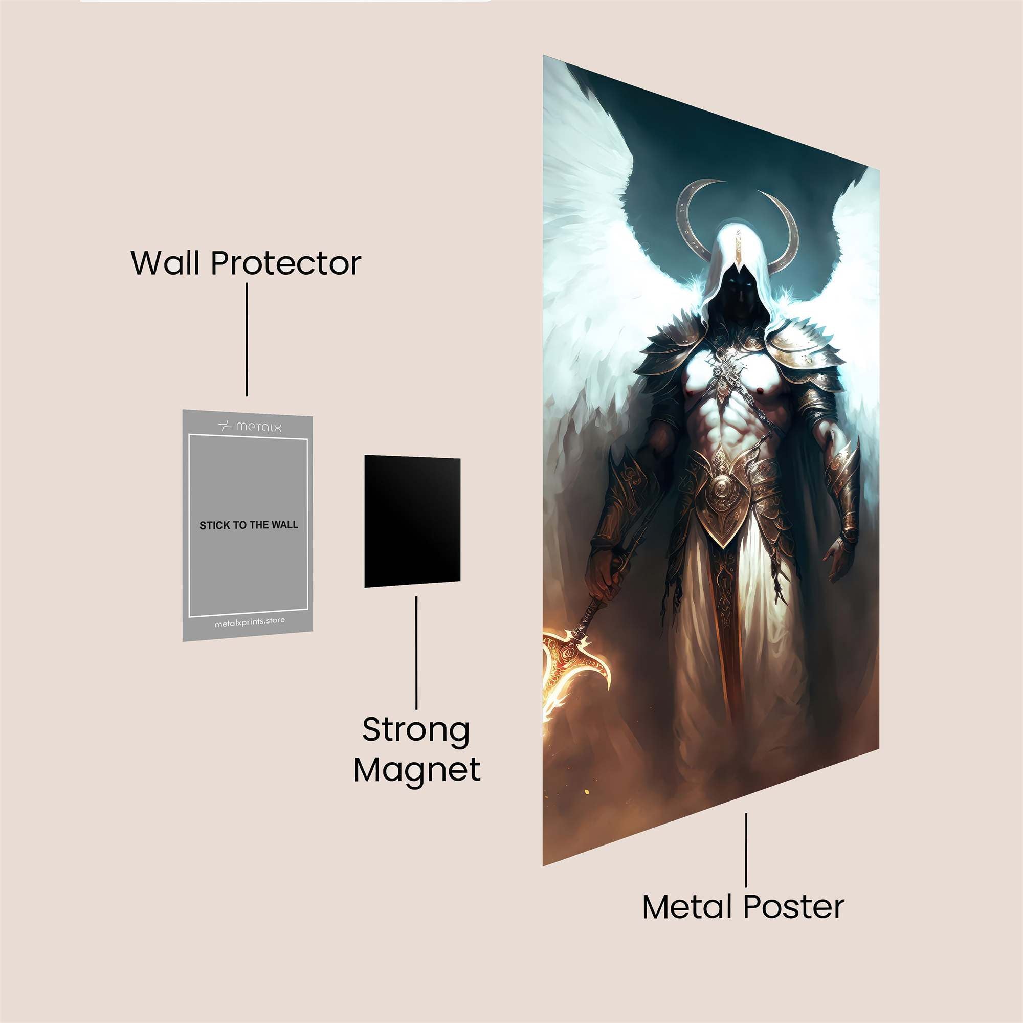 Angel Radiance Safe Wall Magnetic / M