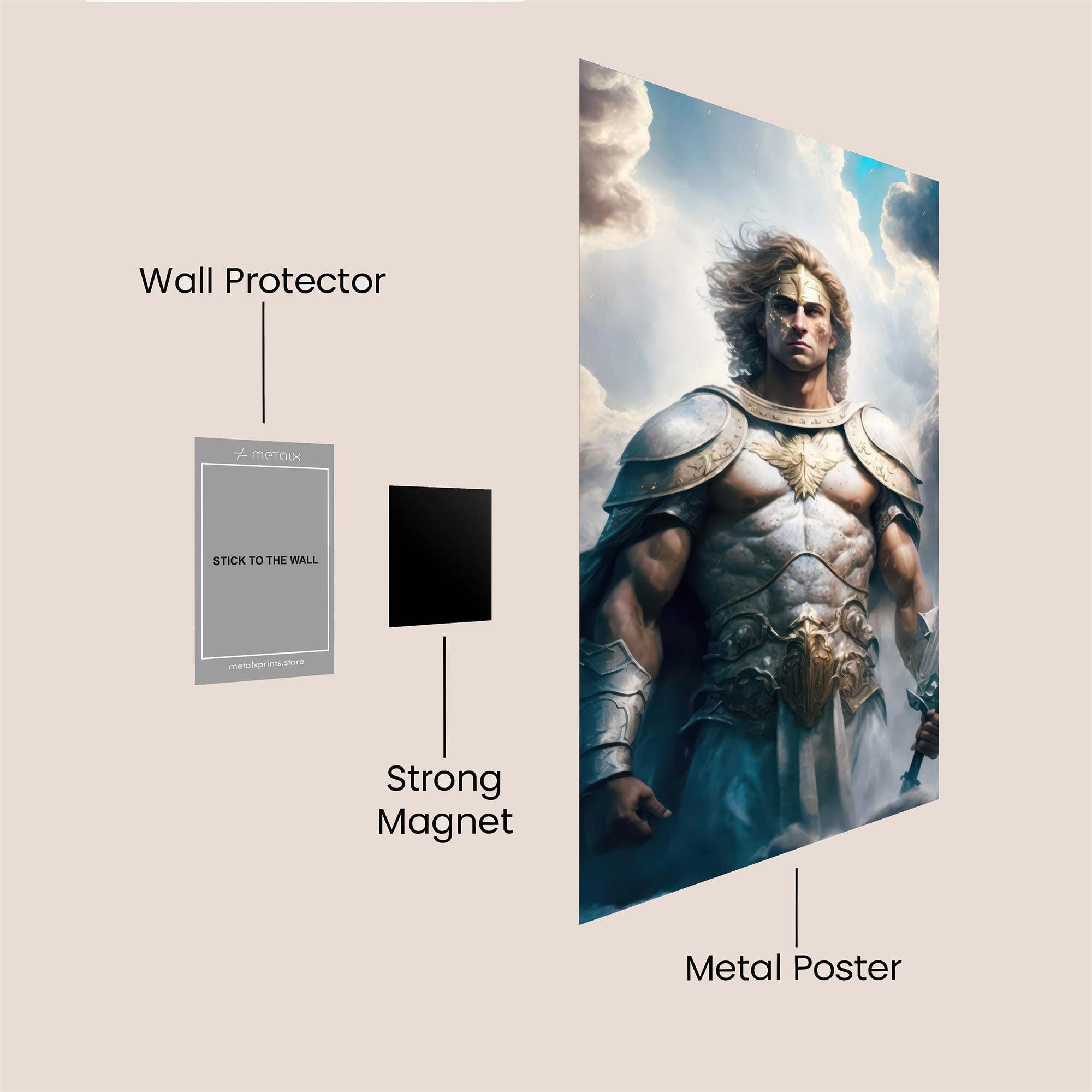 Archangel Majestic Safe Wall Magnetic / M