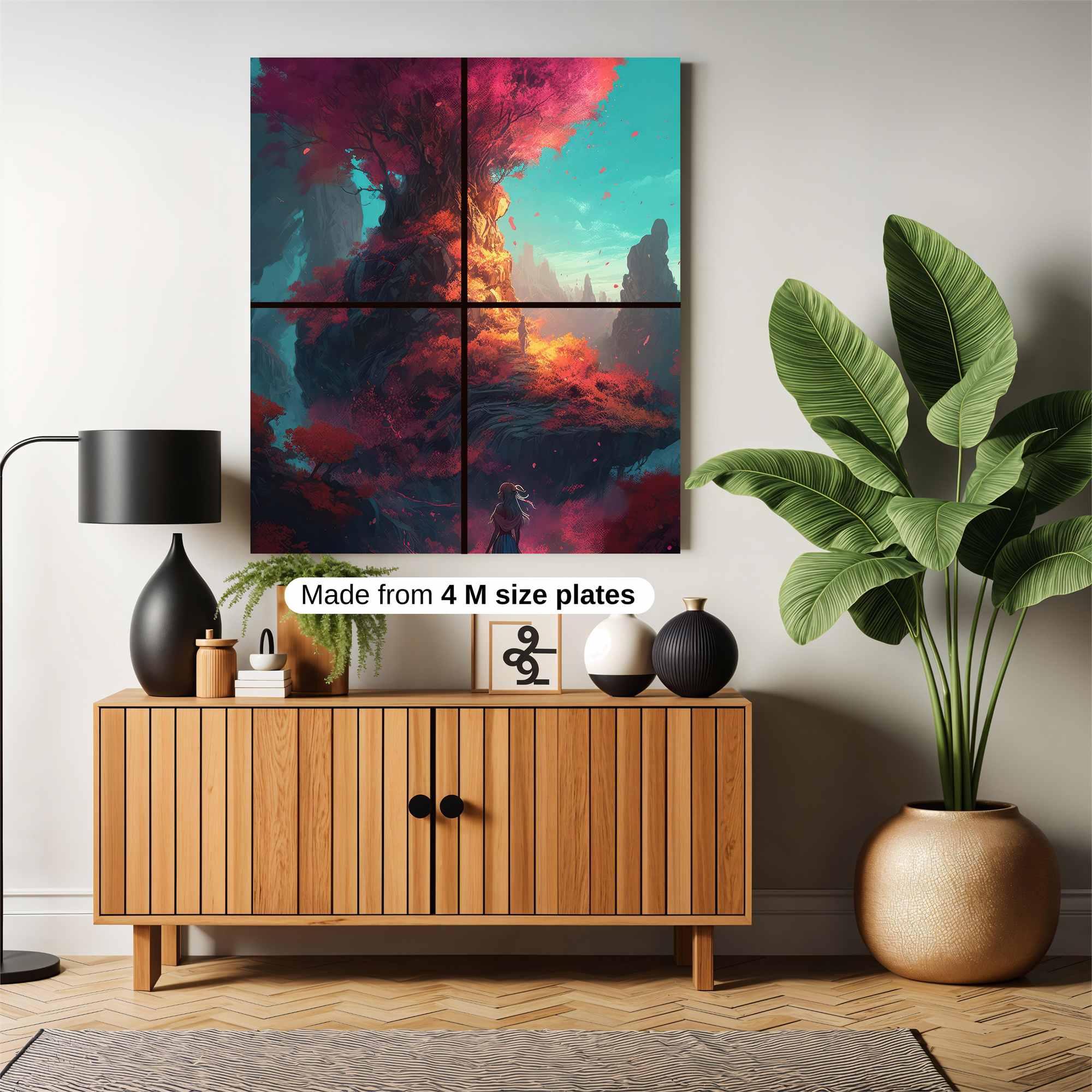 Ethereal Bloom Safe Wall Magnetic / M