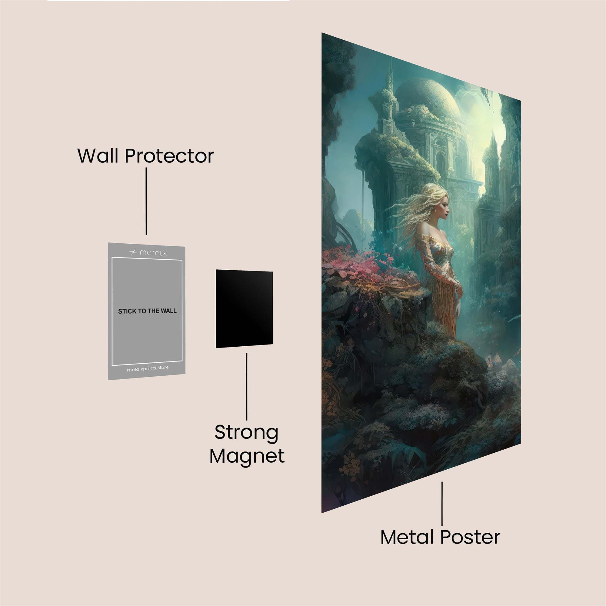 Enchanted Serenity Safe Wall Magnetic / M