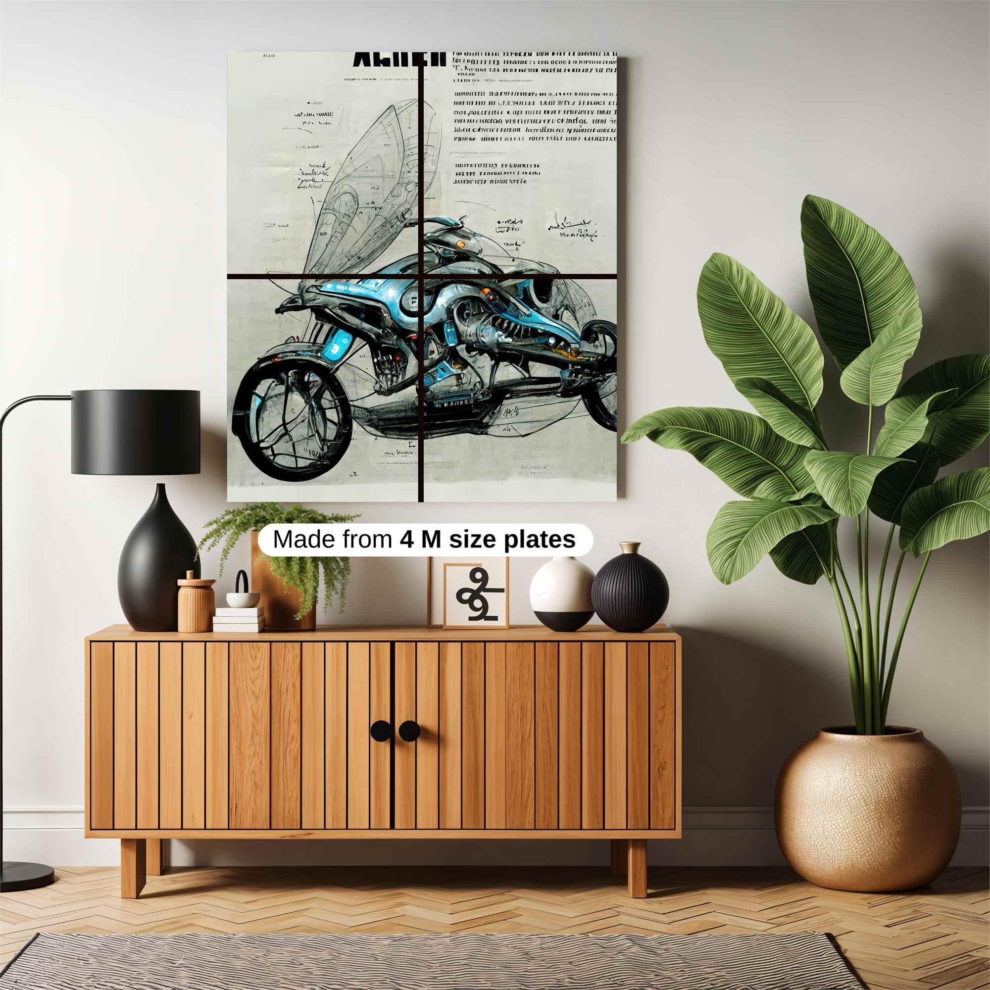 Alien Steed Safe Wall Magnetic / M