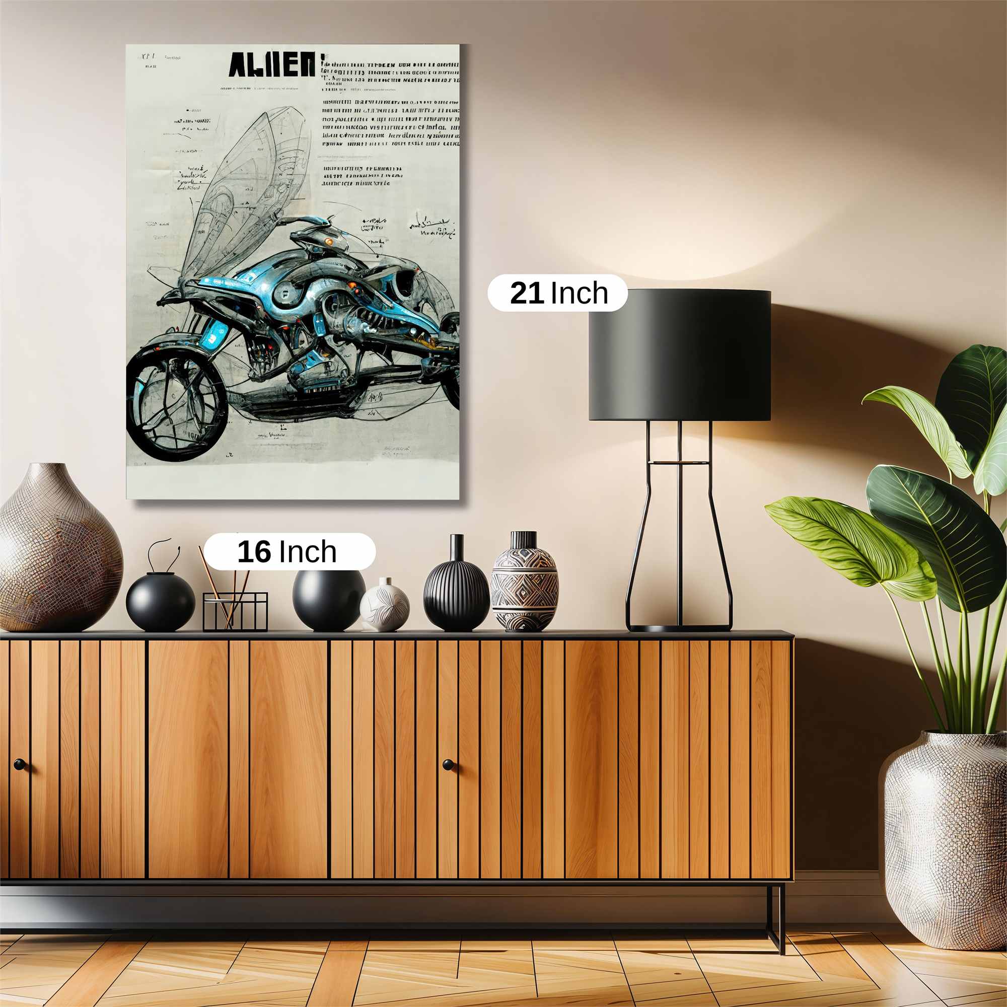 Alien Steed Safe Wall Magnetic / M