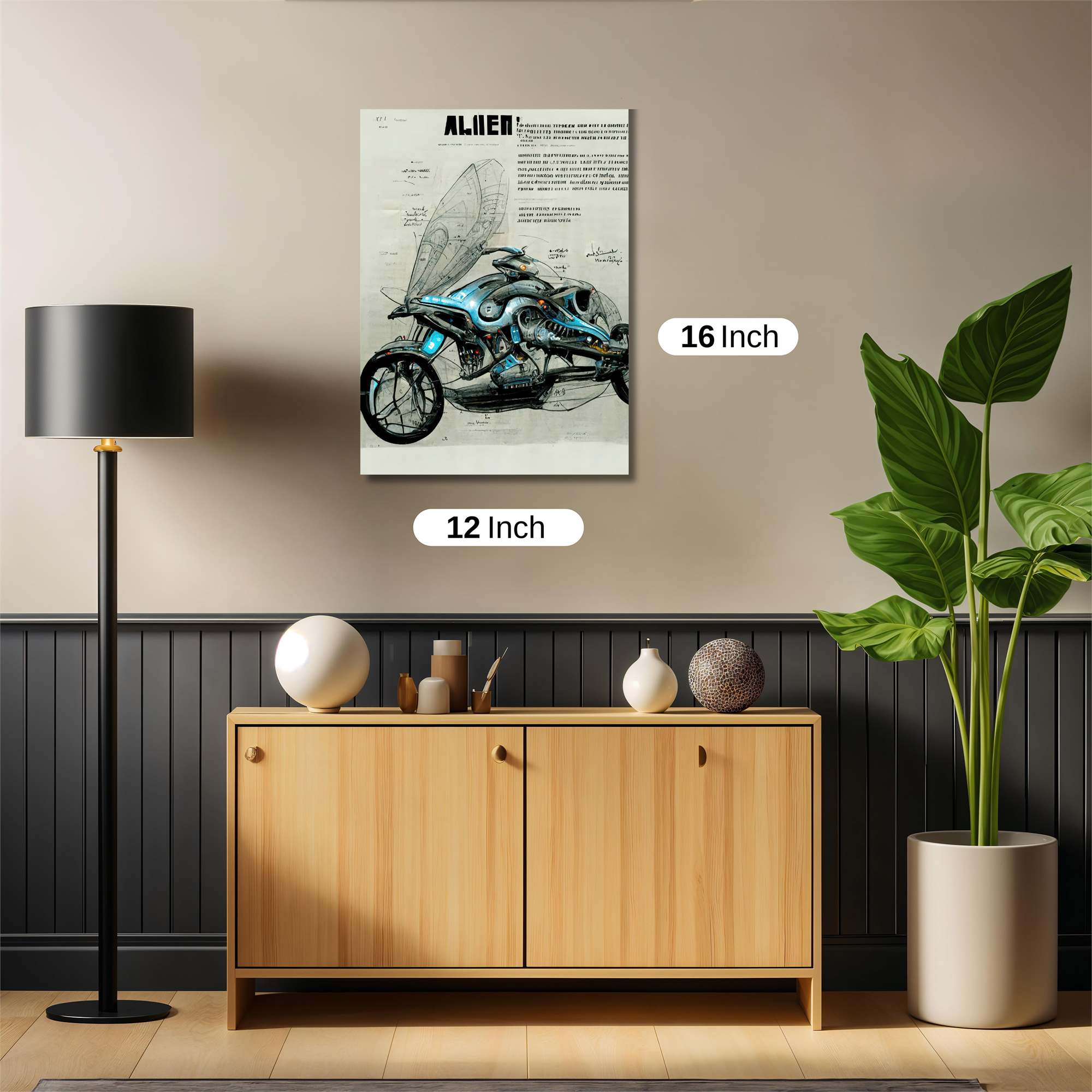 Alien Steed Safe Wall Magnetic / M