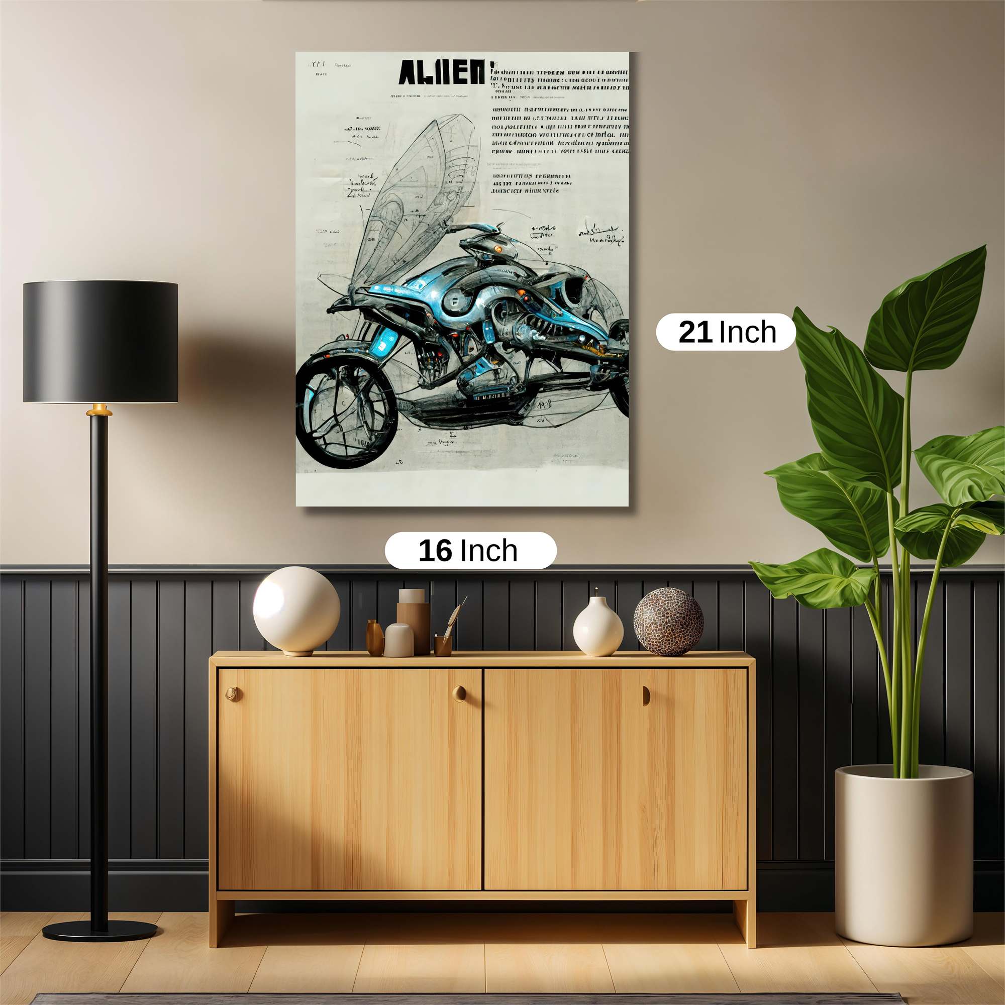 Alien Steed Safe Wall Magnetic / M