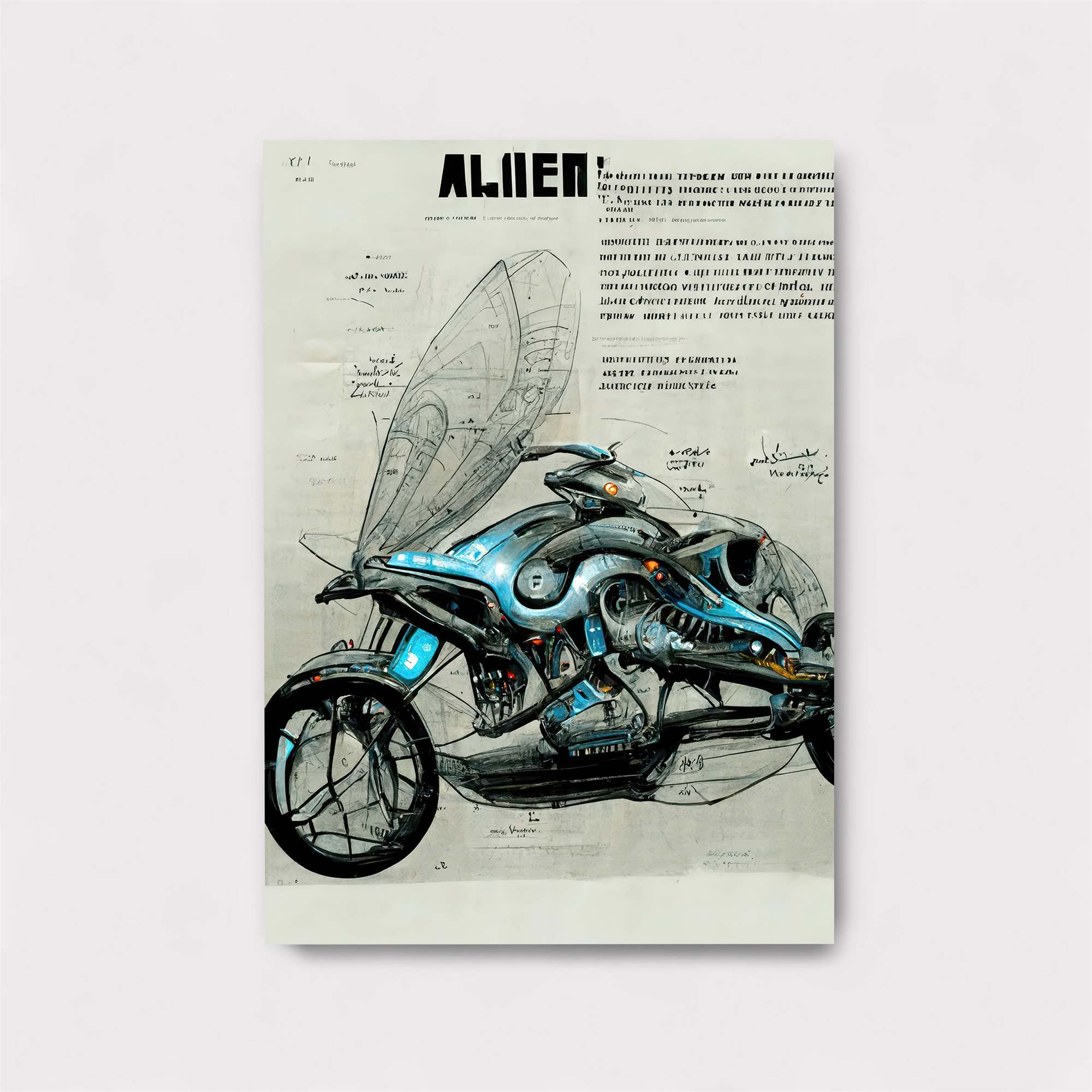 Alien Steed Safe Wall Magnetic / M