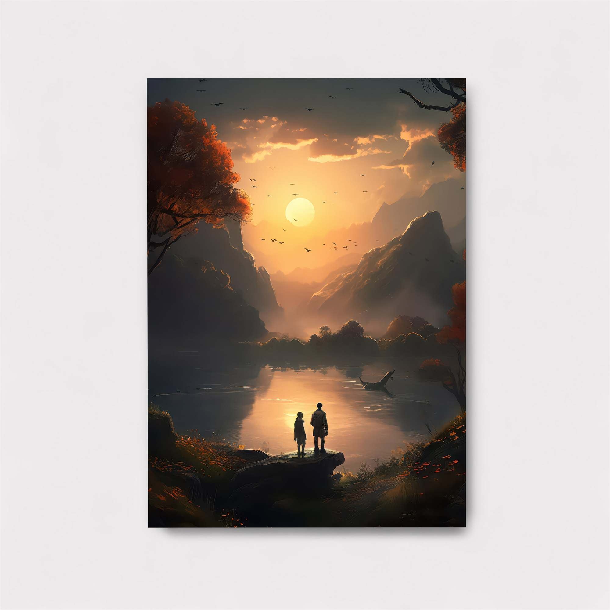 Sunset Serenity Safe Wall Magnetic / M