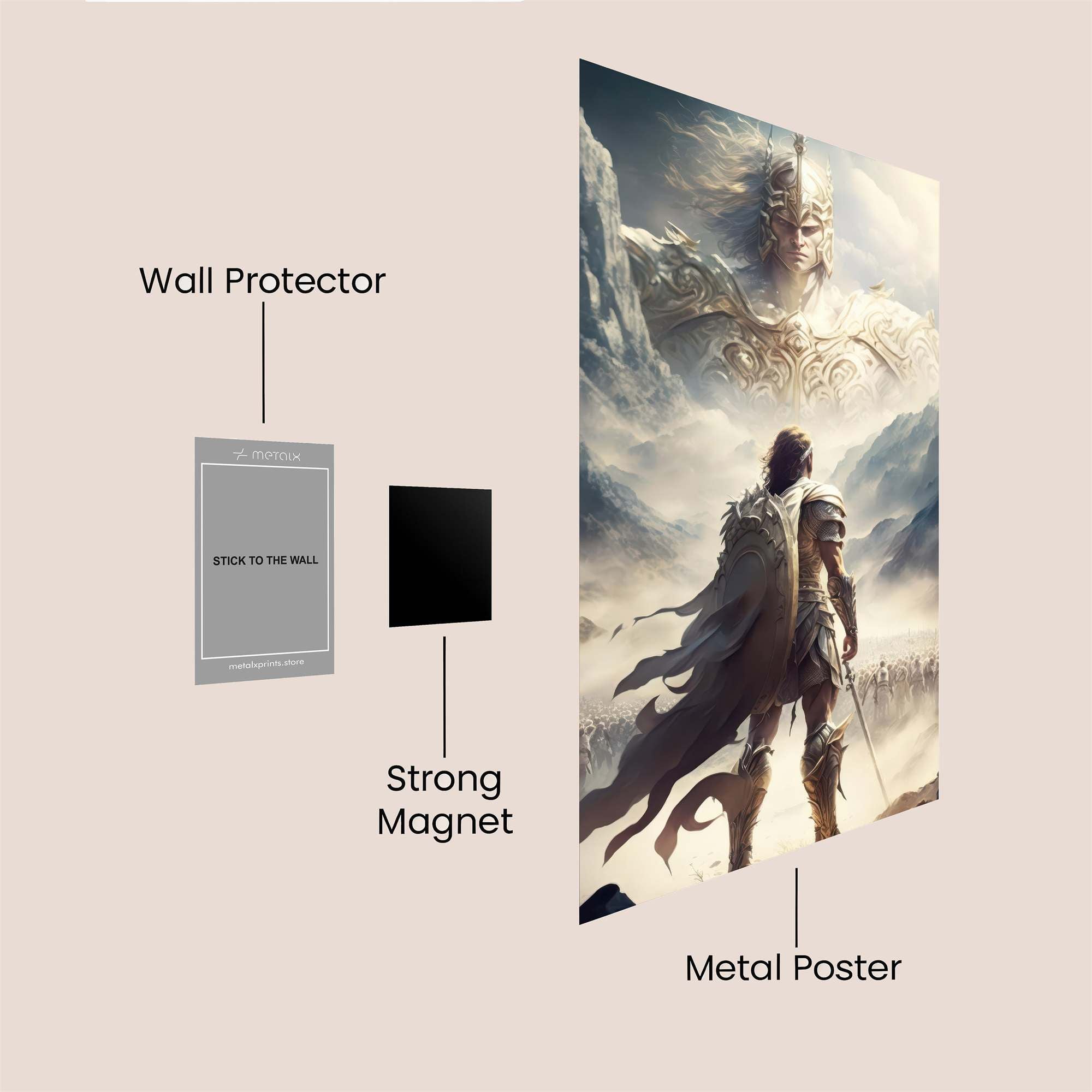 Divine Ascent Safe Wall Magnetic / M