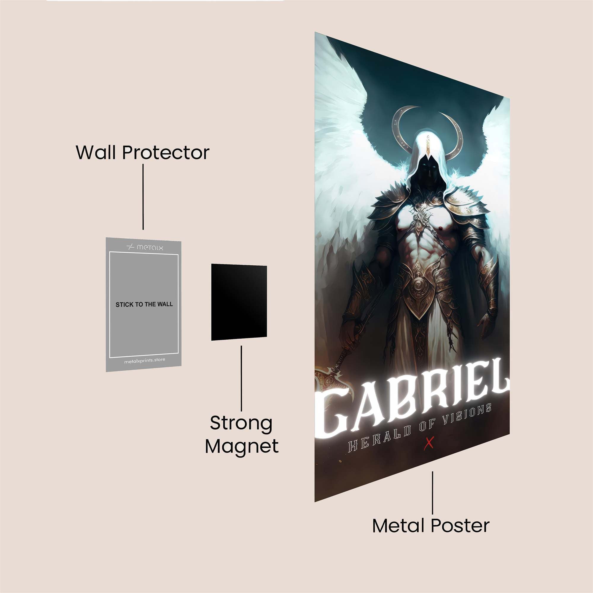Archangel Radiant Safe Wall Magnetic / M