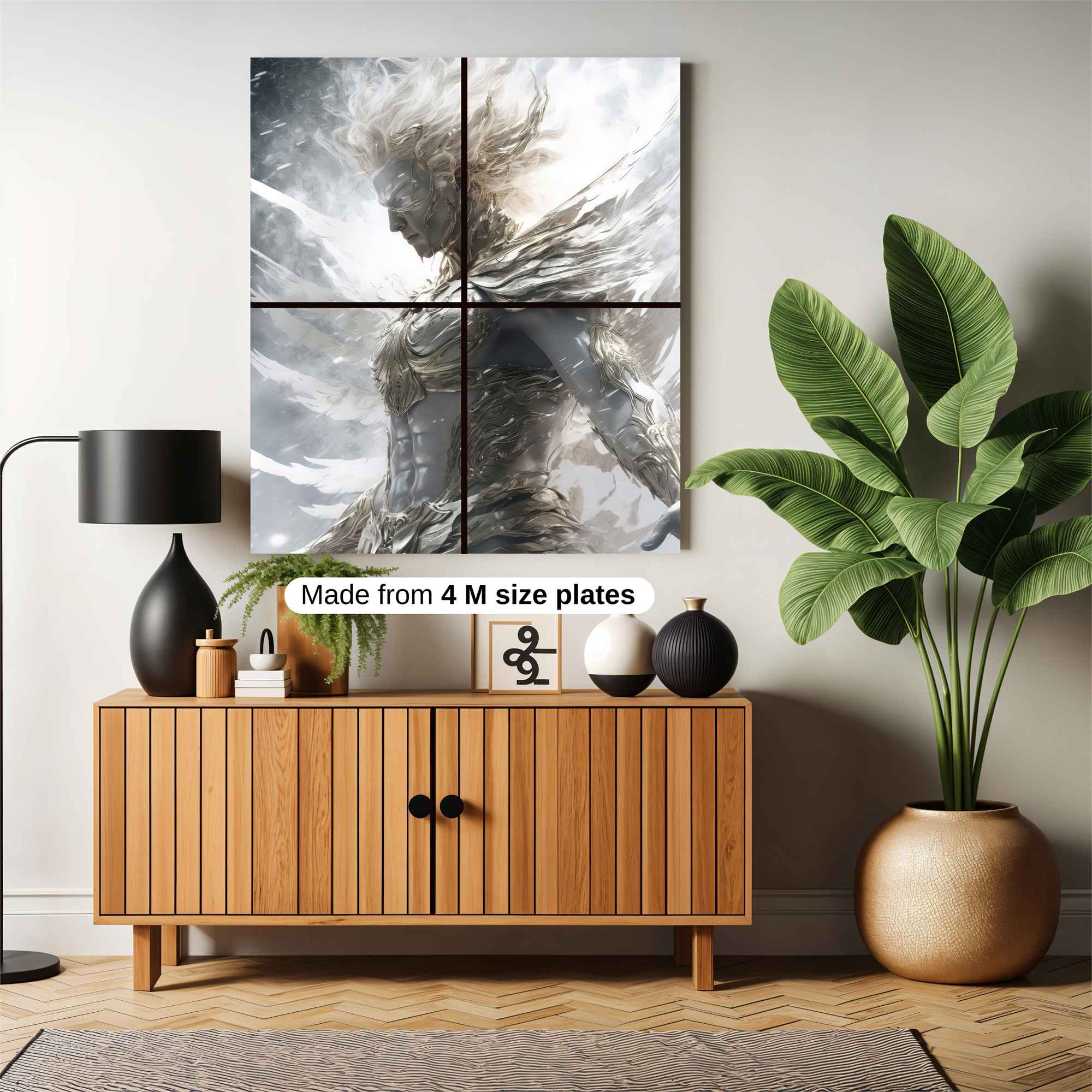 Angel Ascending Safe Wall Magnetic / M