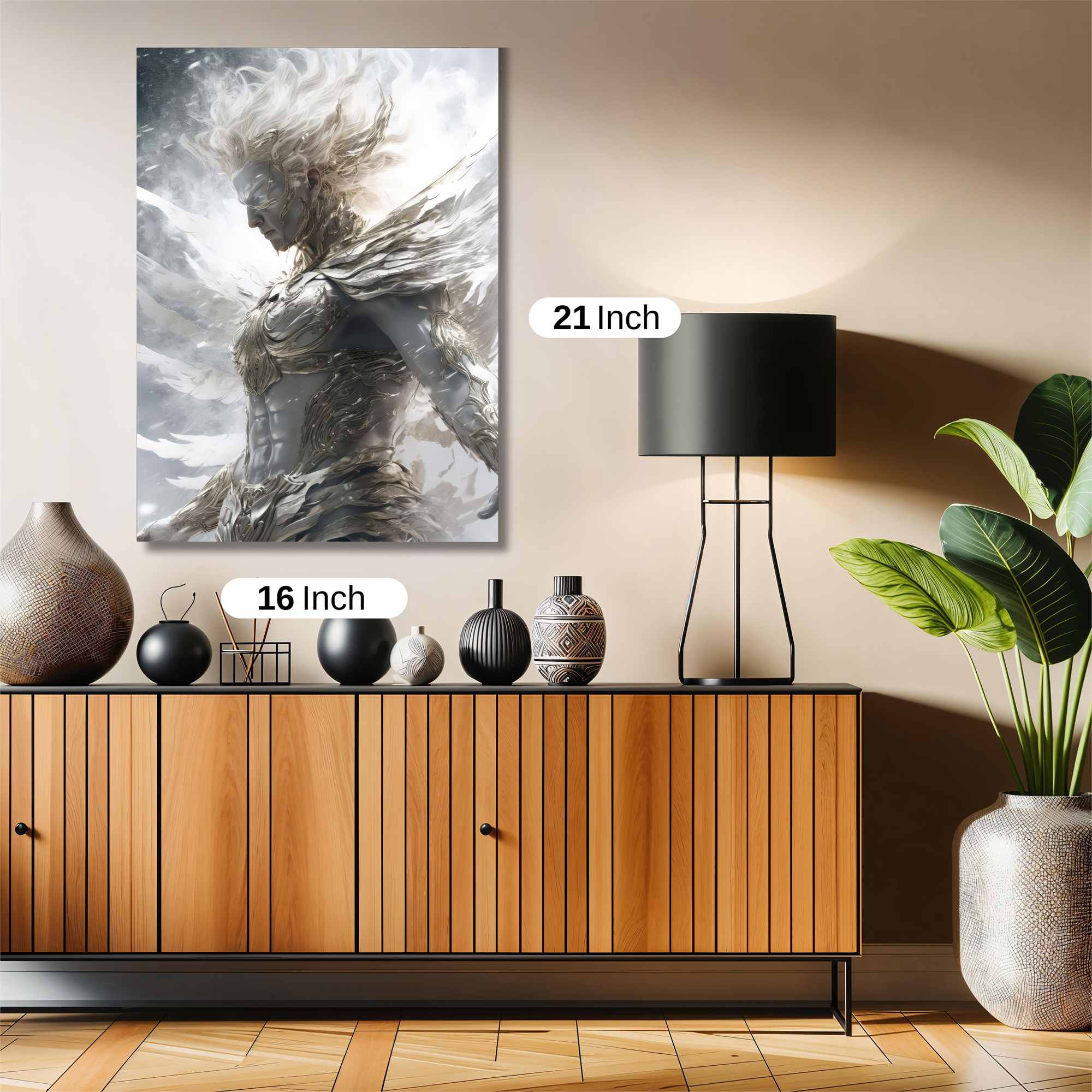 Angel Ascending Safe Wall Magnetic / M