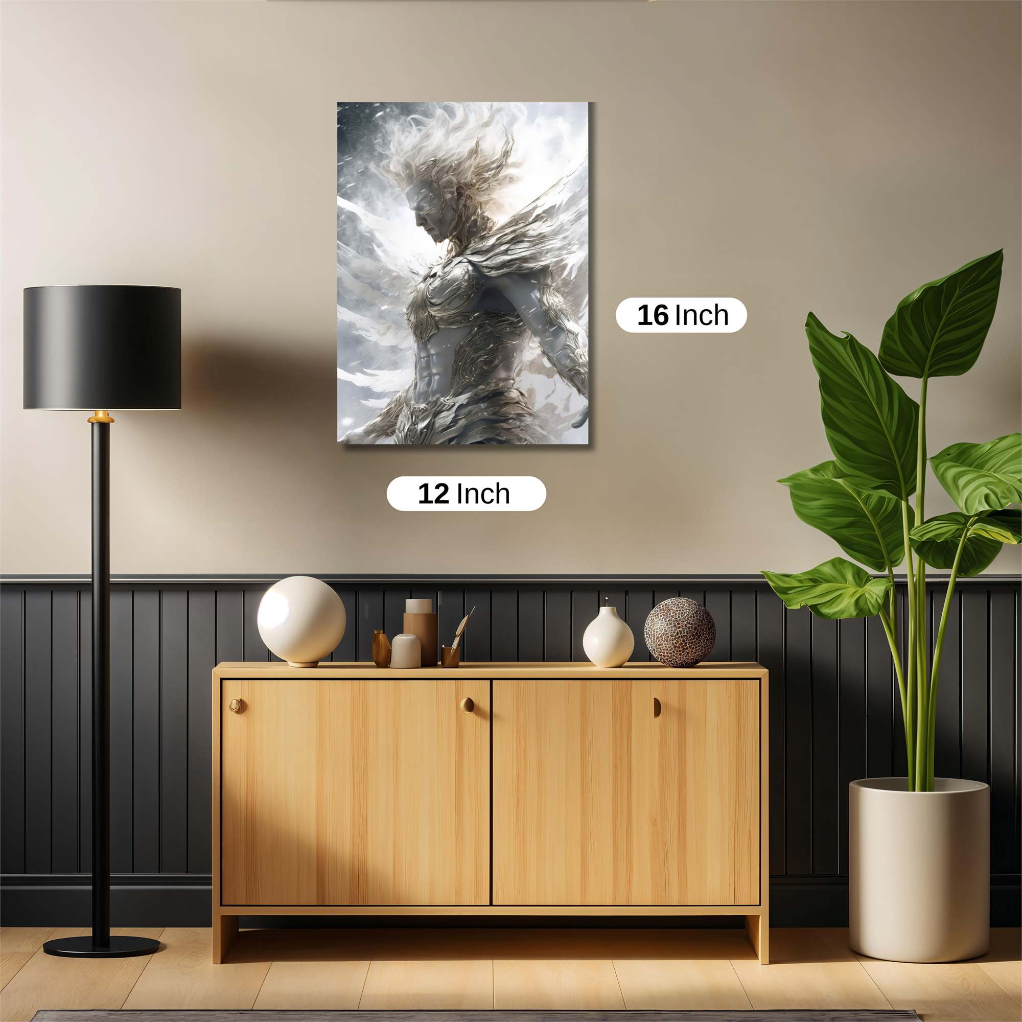 Angel Ascending Safe Wall Magnetic / M