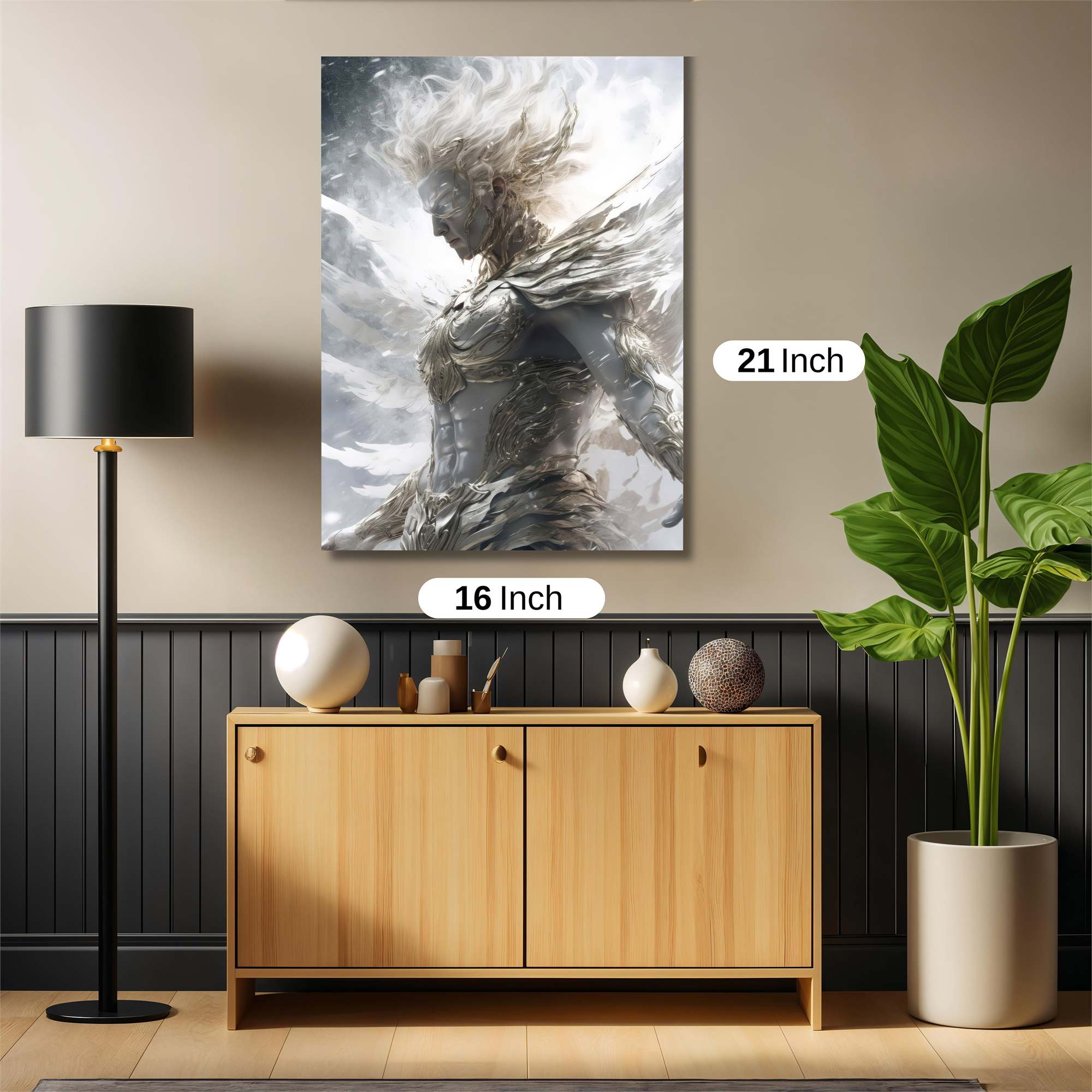 Angel Ascending Safe Wall Magnetic / M