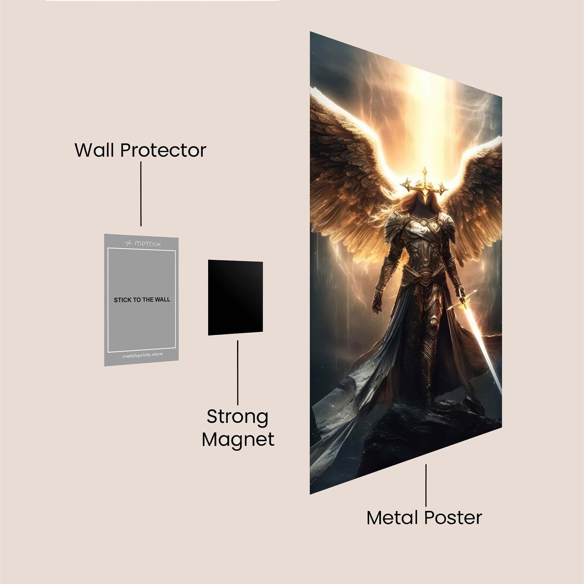 Archangel Radiant Safe Wall Magnetic / M