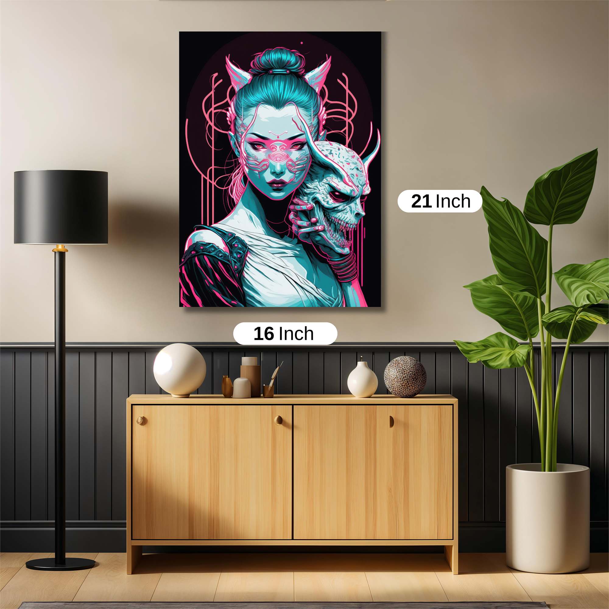 Demon Serenity Safe Wall Magnetic / M