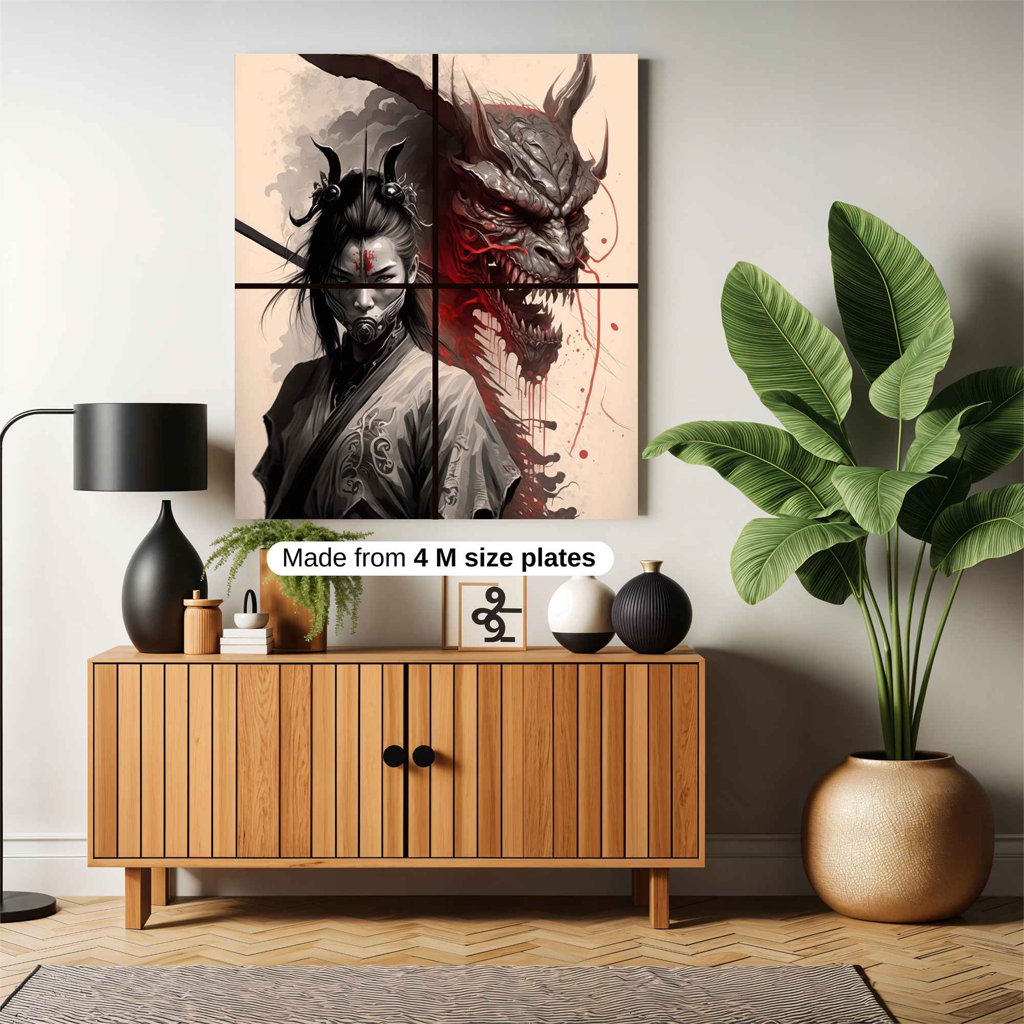 Demon's Wrath Safe Wall Magnetic / M