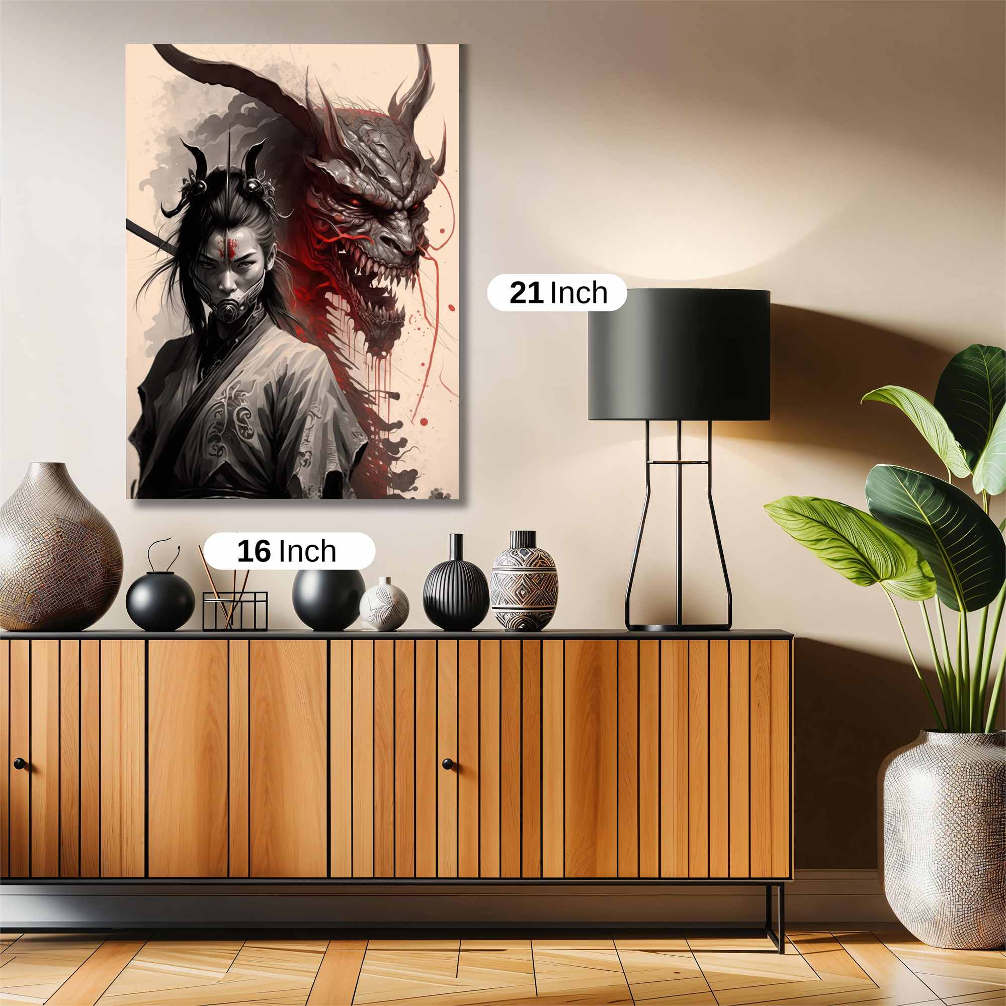 Demon's Wrath Safe Wall Magnetic / M