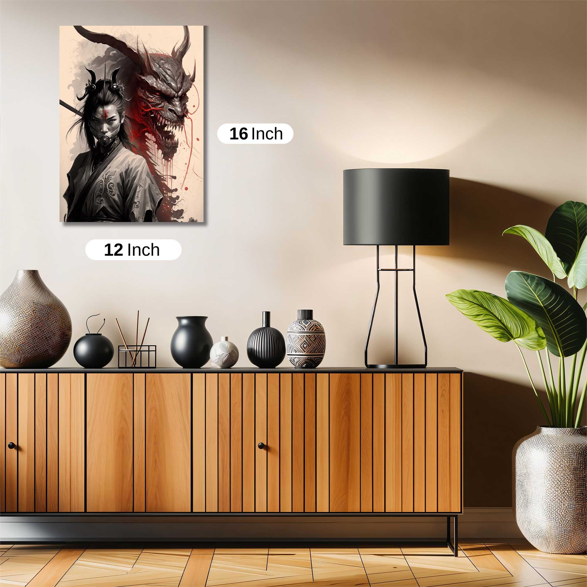 Demon's Wrath Safe Wall Magnetic / M