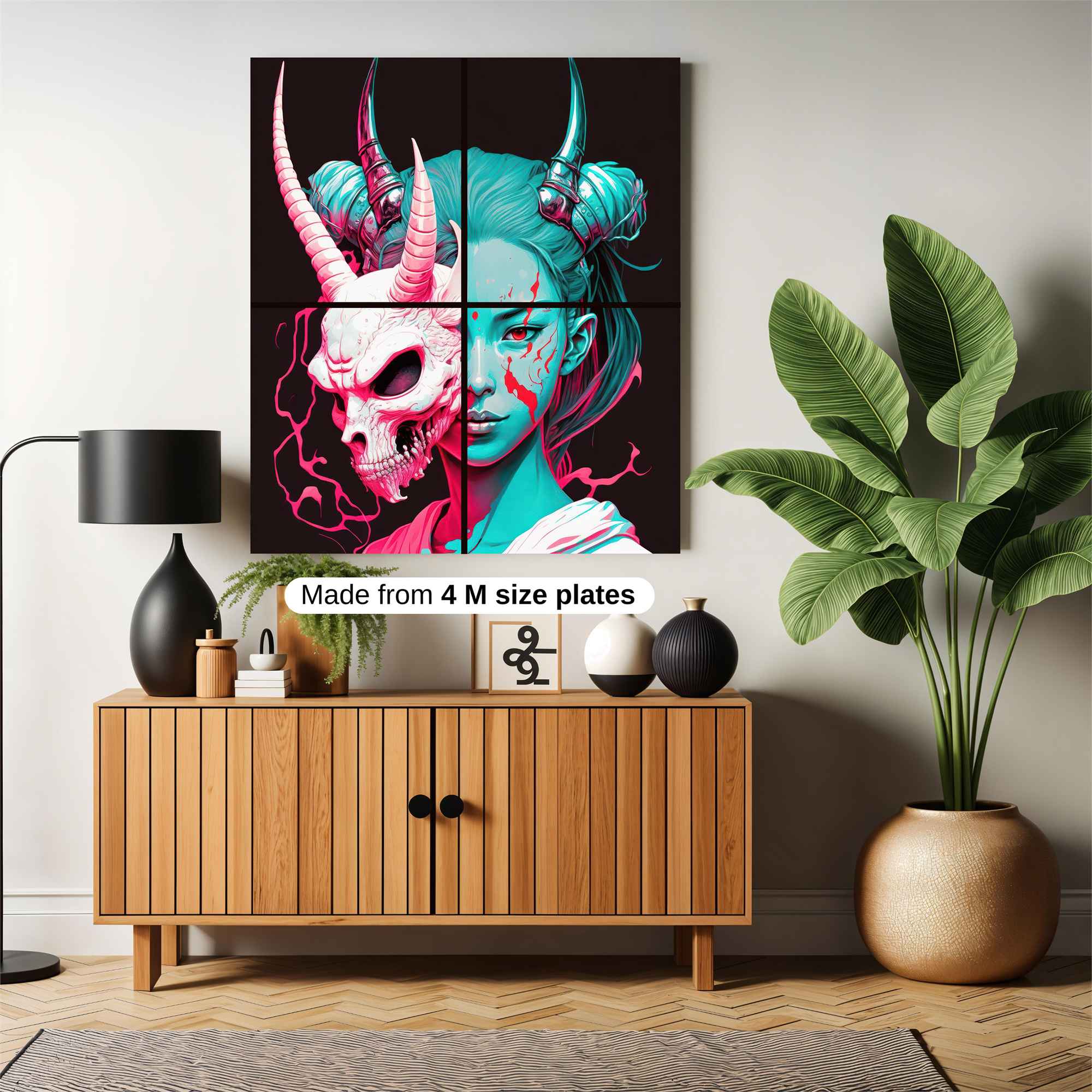 Demon Serenity Safe Wall Magnetic / M