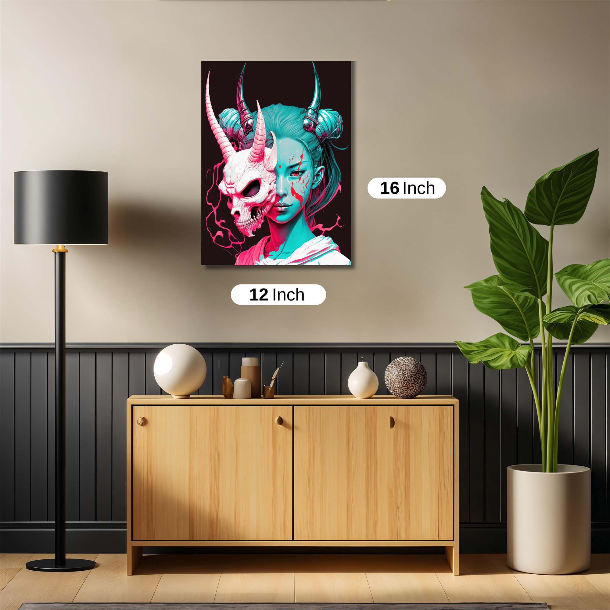 Demon Serenity Safe Wall Magnetic / M