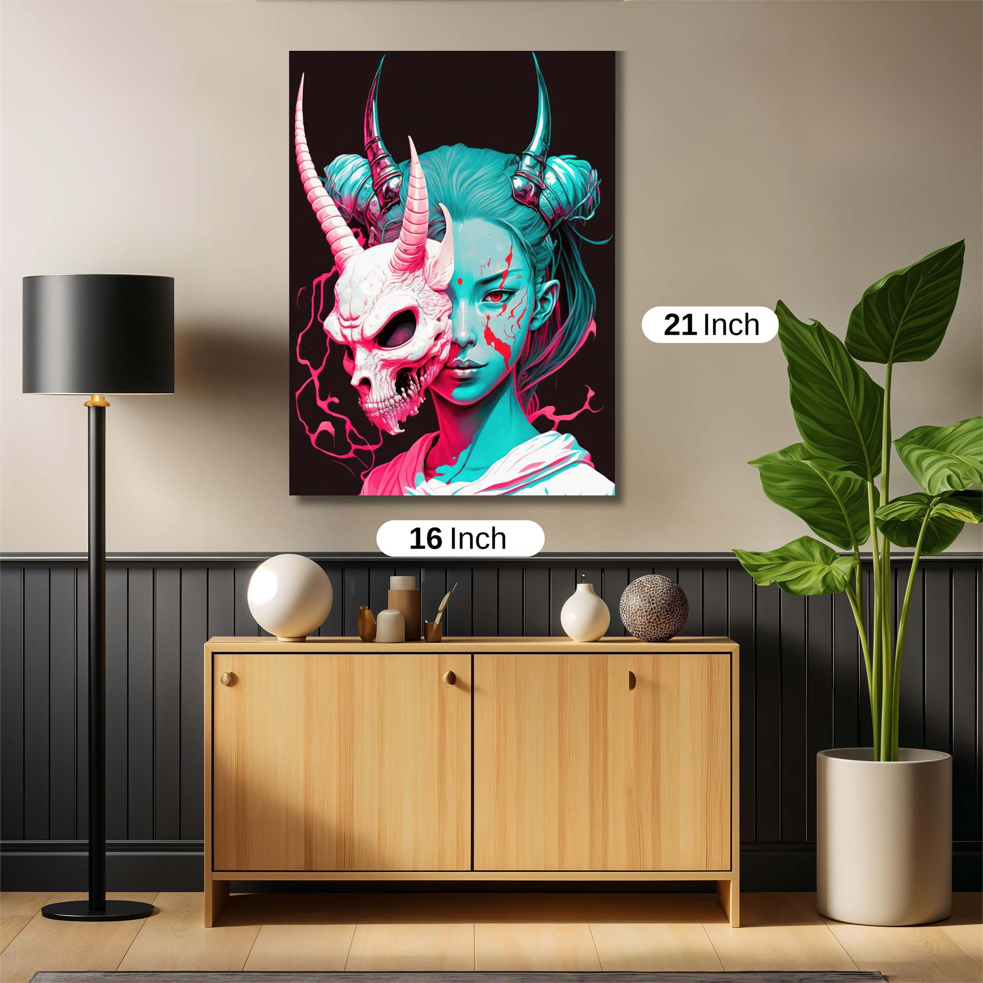 Demon Serenity Safe Wall Magnetic / M