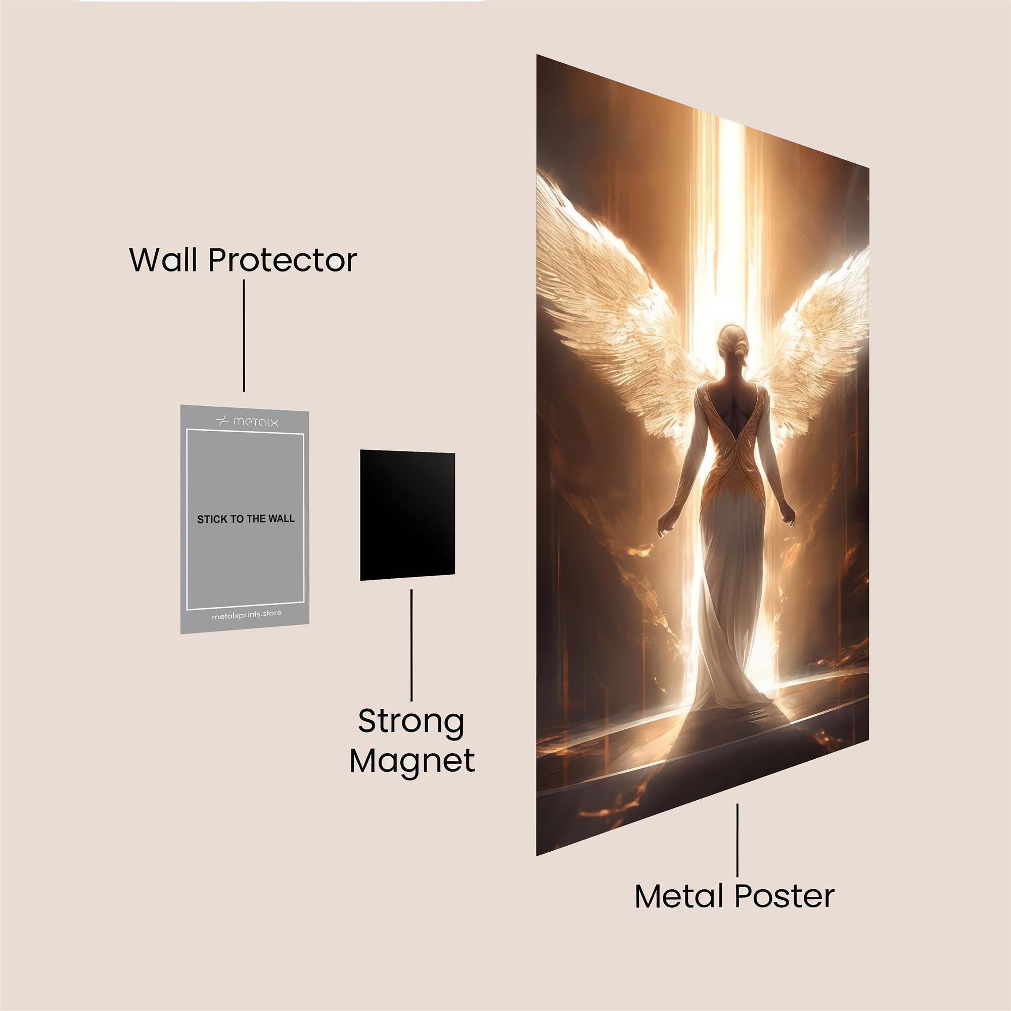 Angel Radiance Safe Wall Magnetic / M