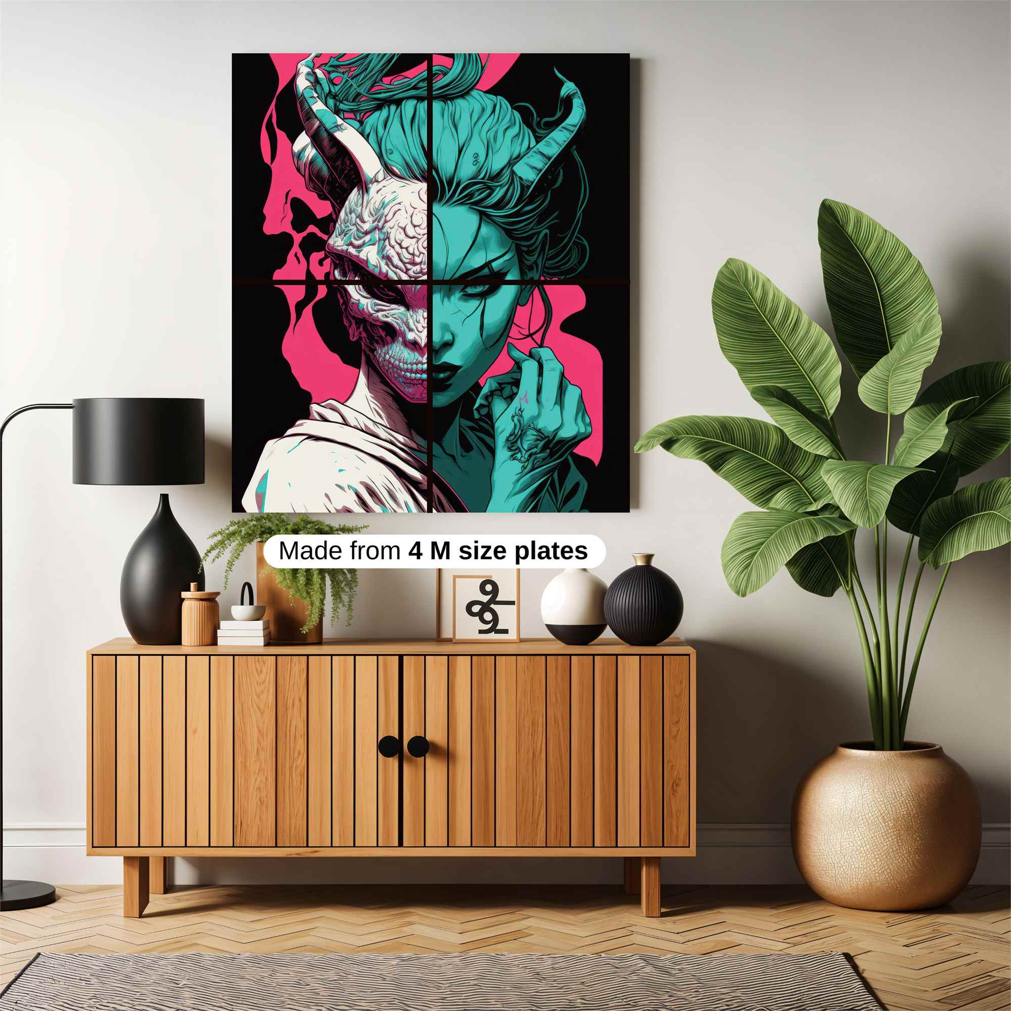 Demon Serenity Safe Wall Magnetic / M