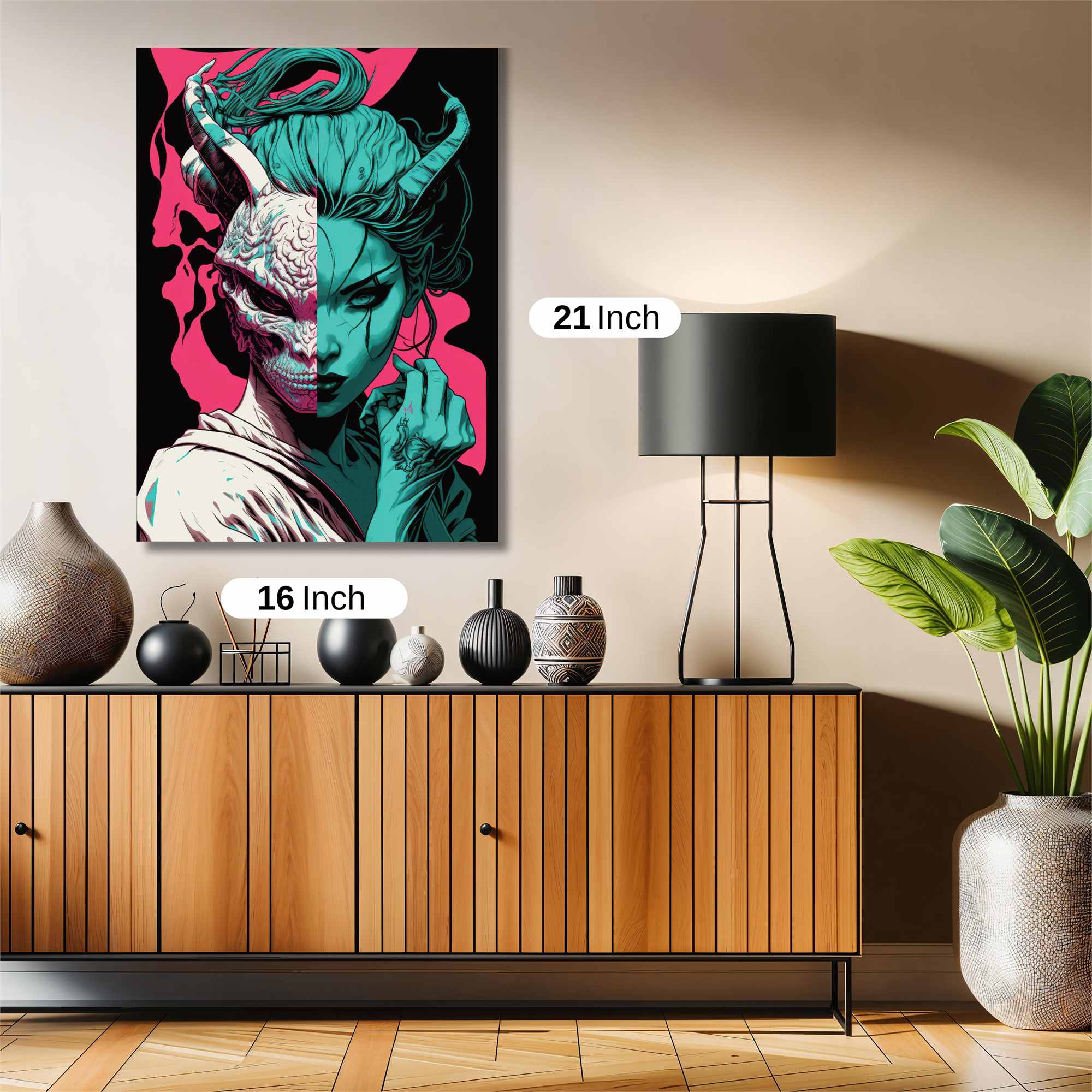 Demon Serenity Safe Wall Magnetic / M