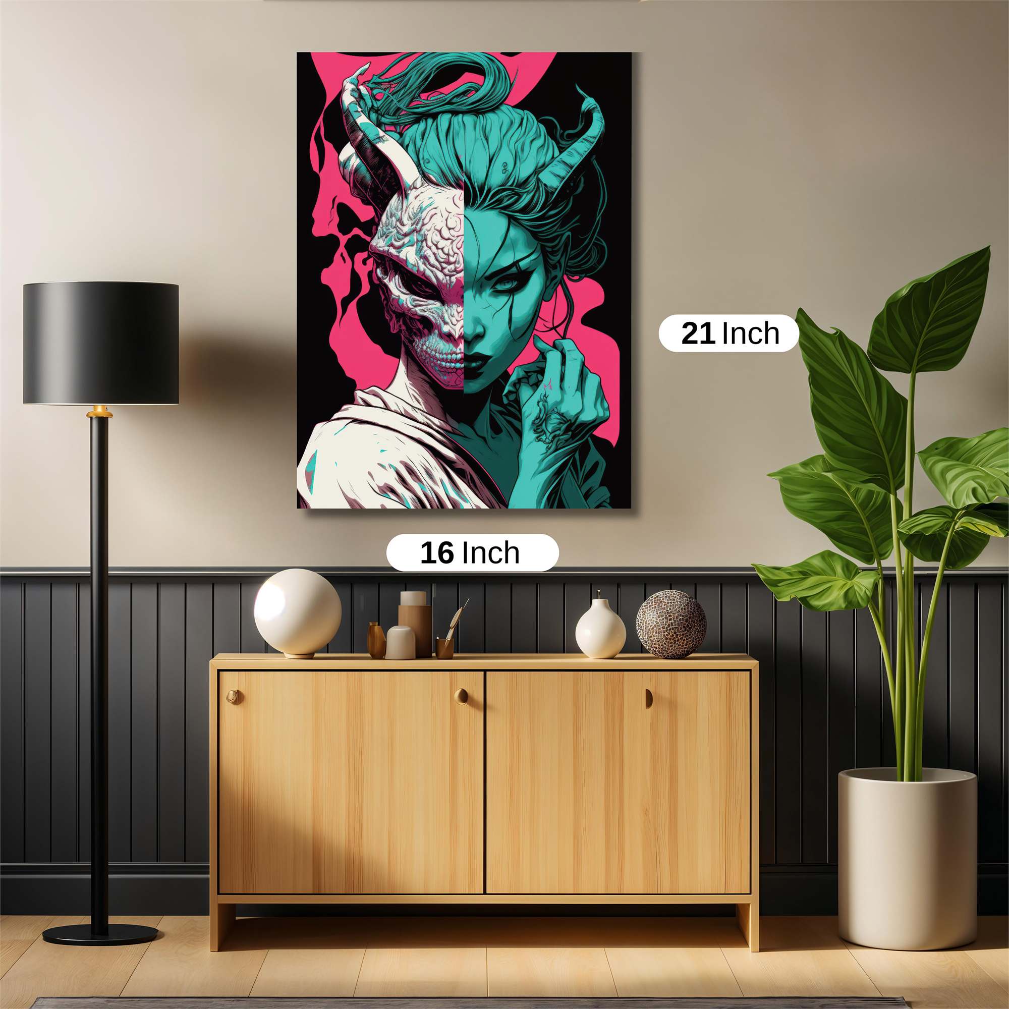 Demon Serenity Safe Wall Magnetic / M