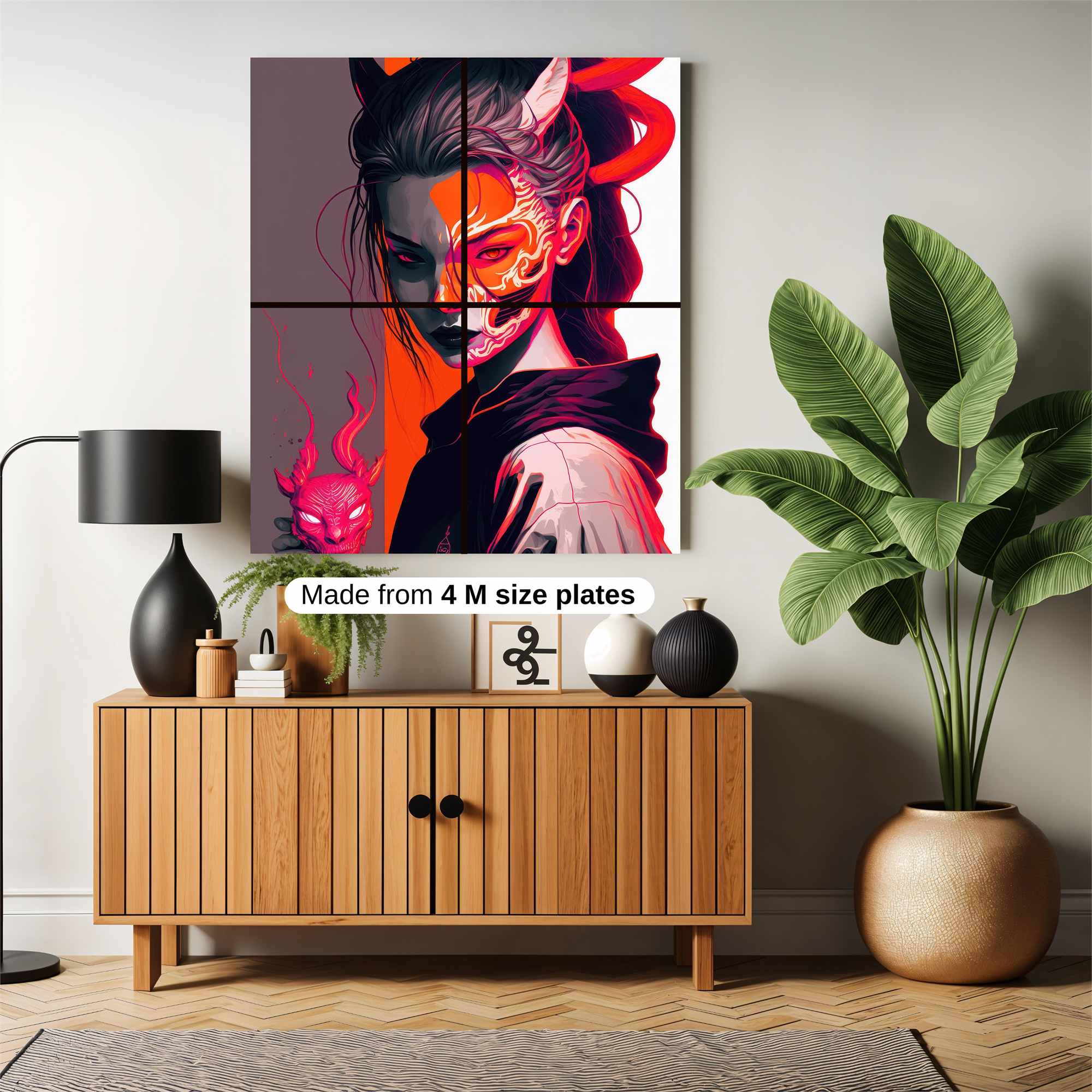 Demon Enigma Safe Wall Magnetic / M