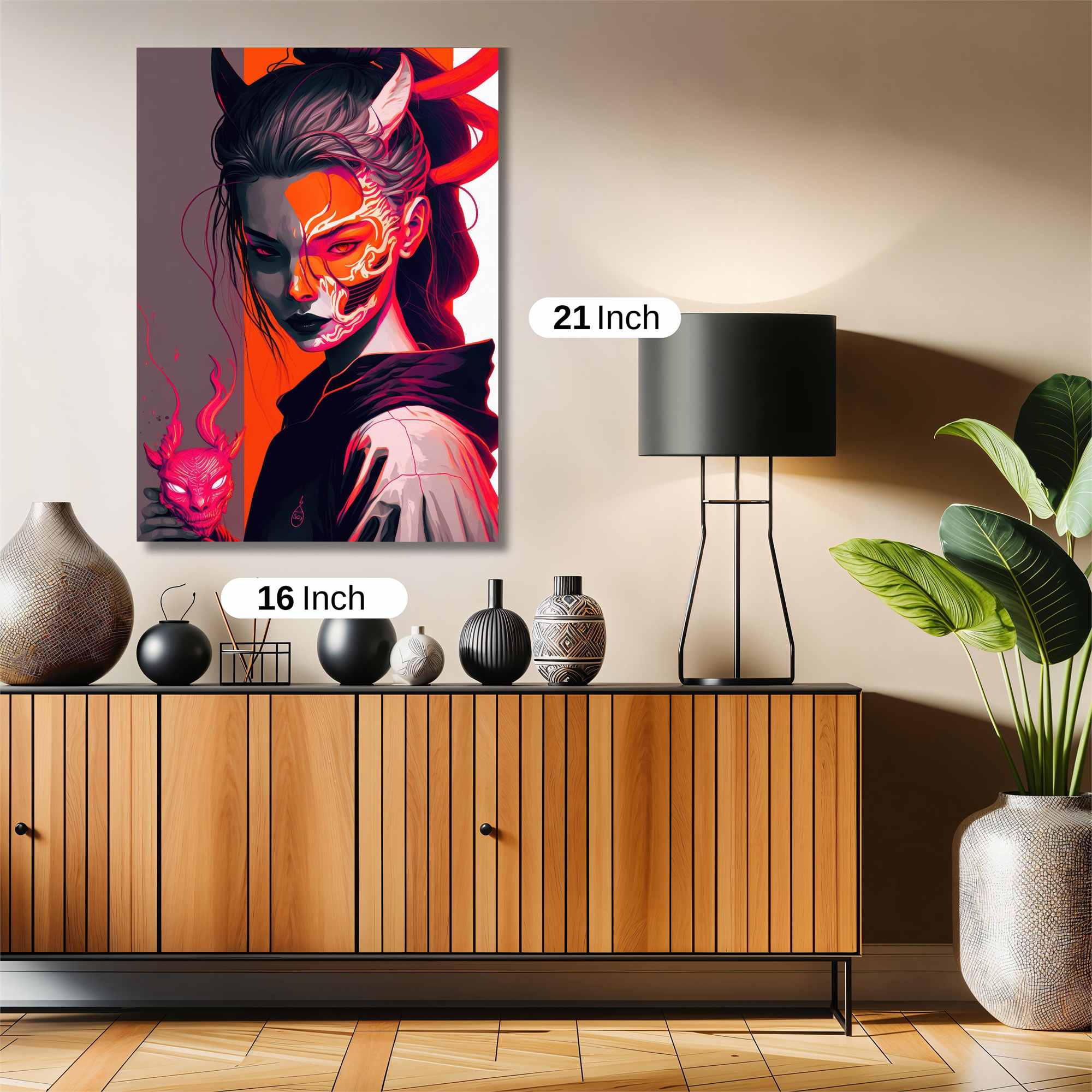 Demon Enigma Safe Wall Magnetic / M