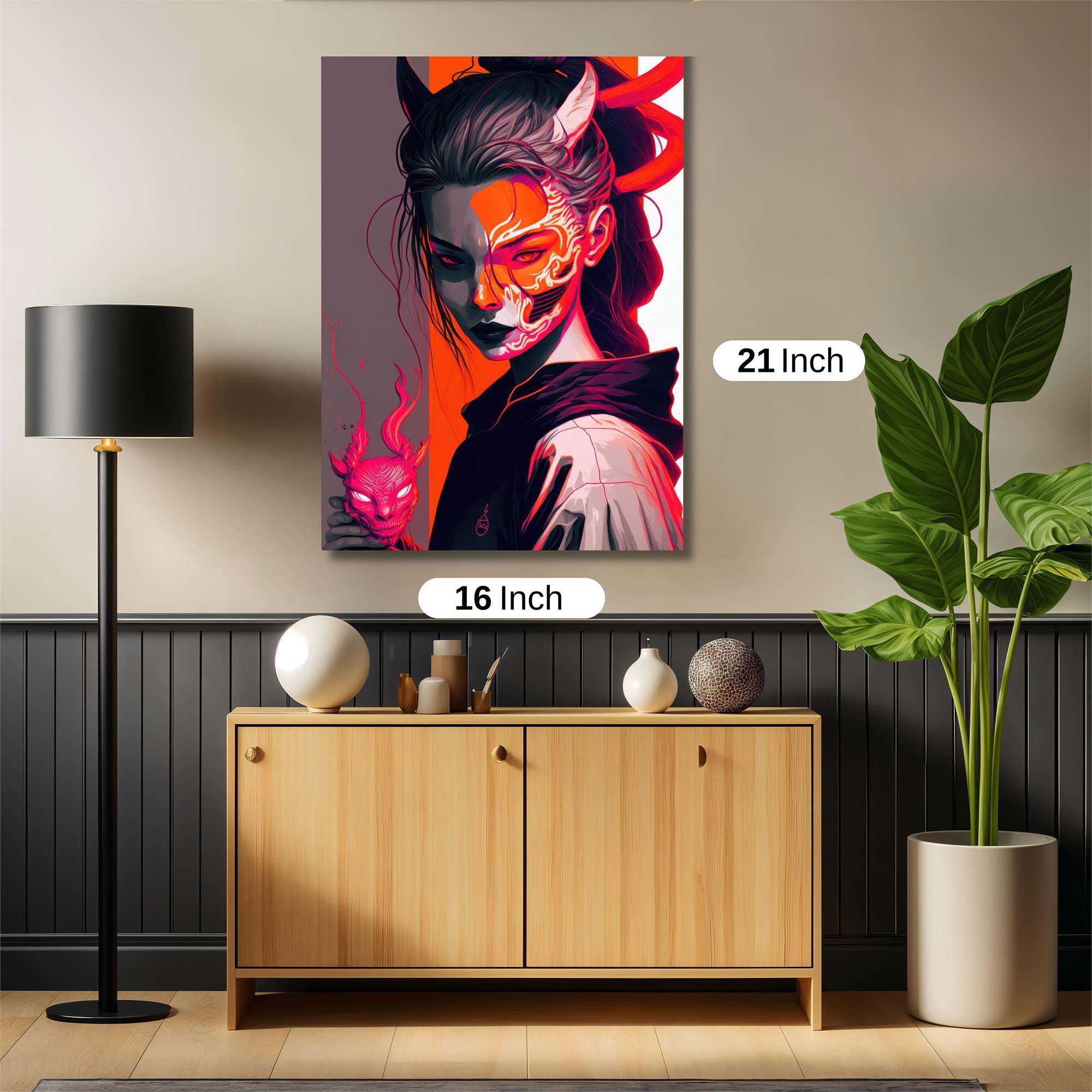 Demon Enigma Safe Wall Magnetic / M