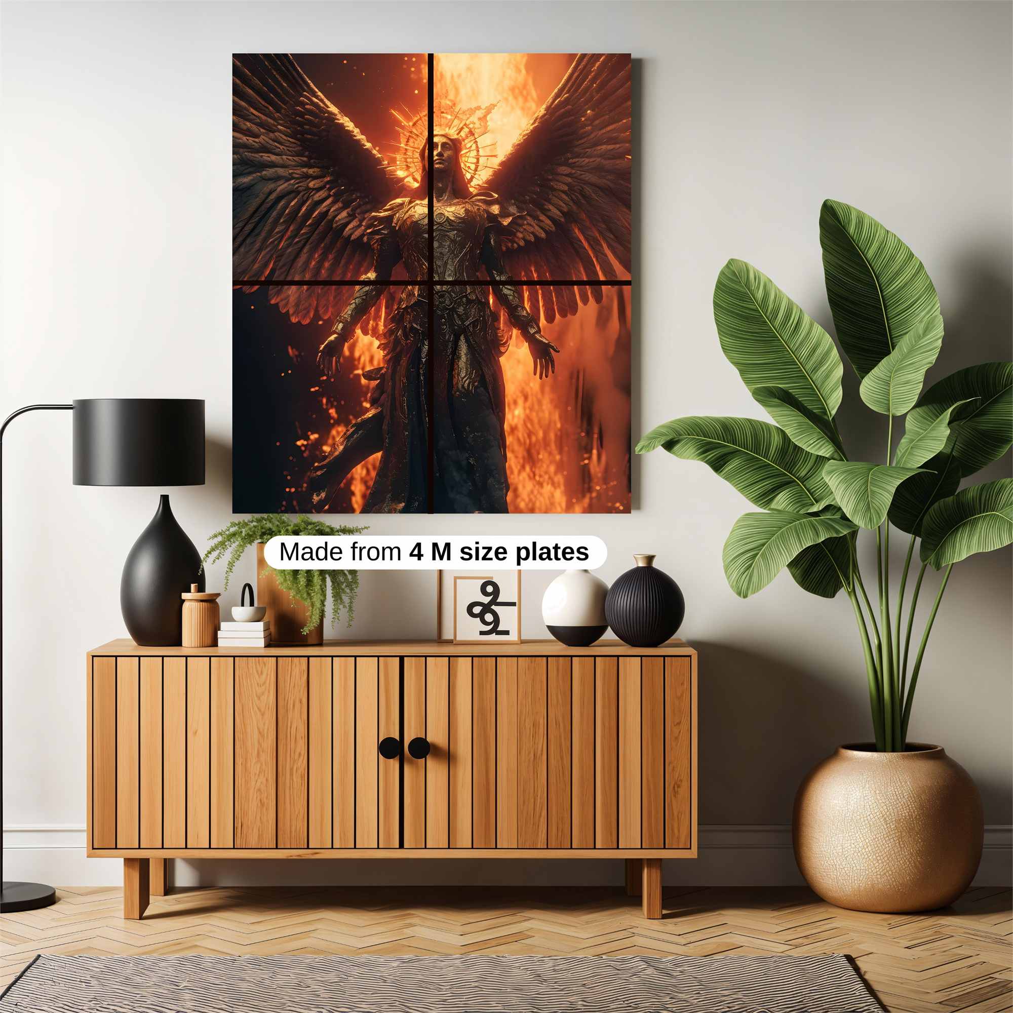 Angel Apocalypse Safe Wall Magnetic / M