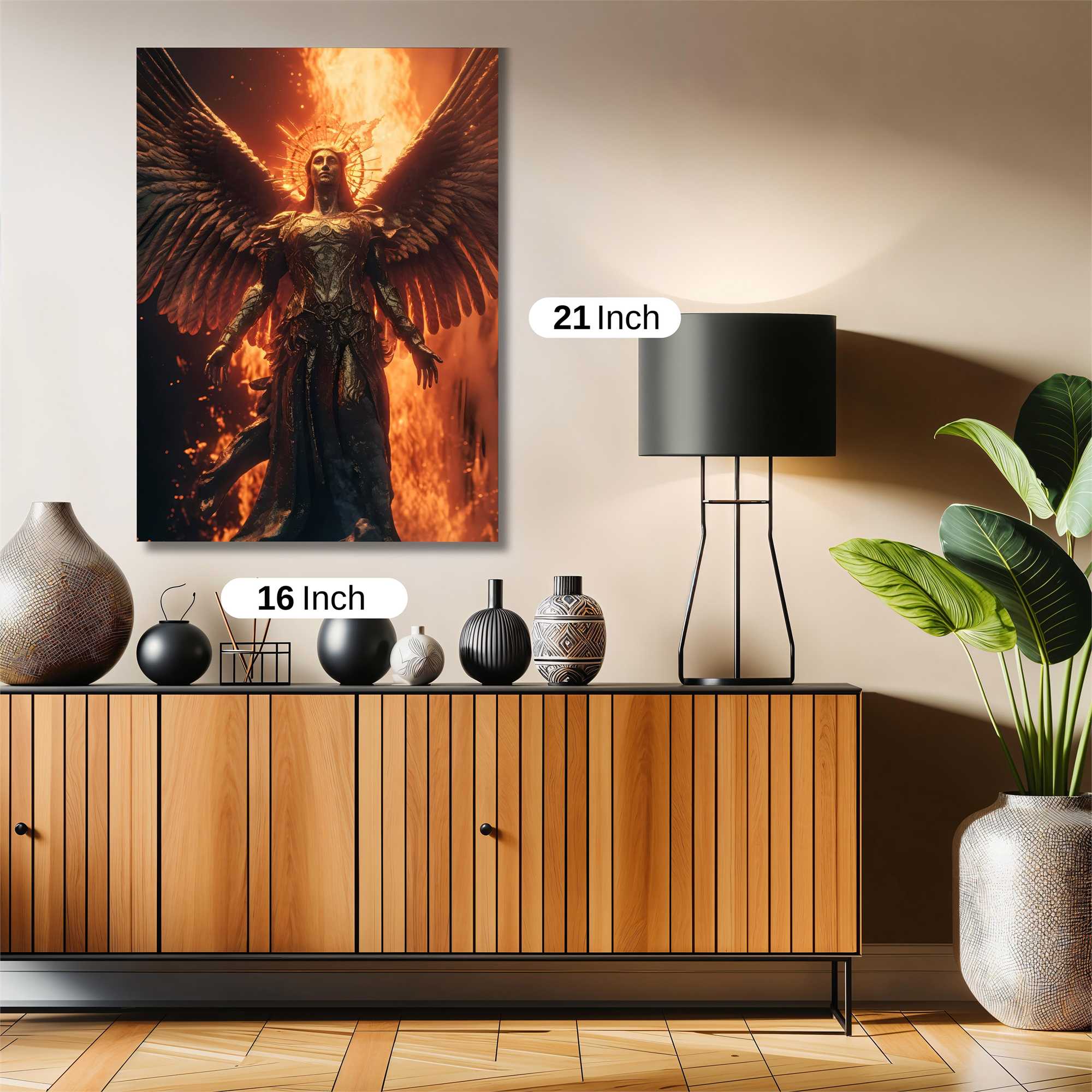Angel Apocalypse Safe Wall Magnetic / M