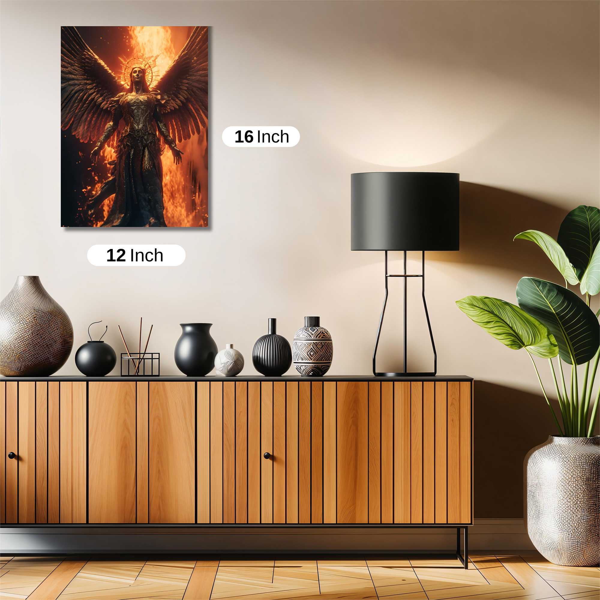 Angel Apocalypse Safe Wall Magnetic / M