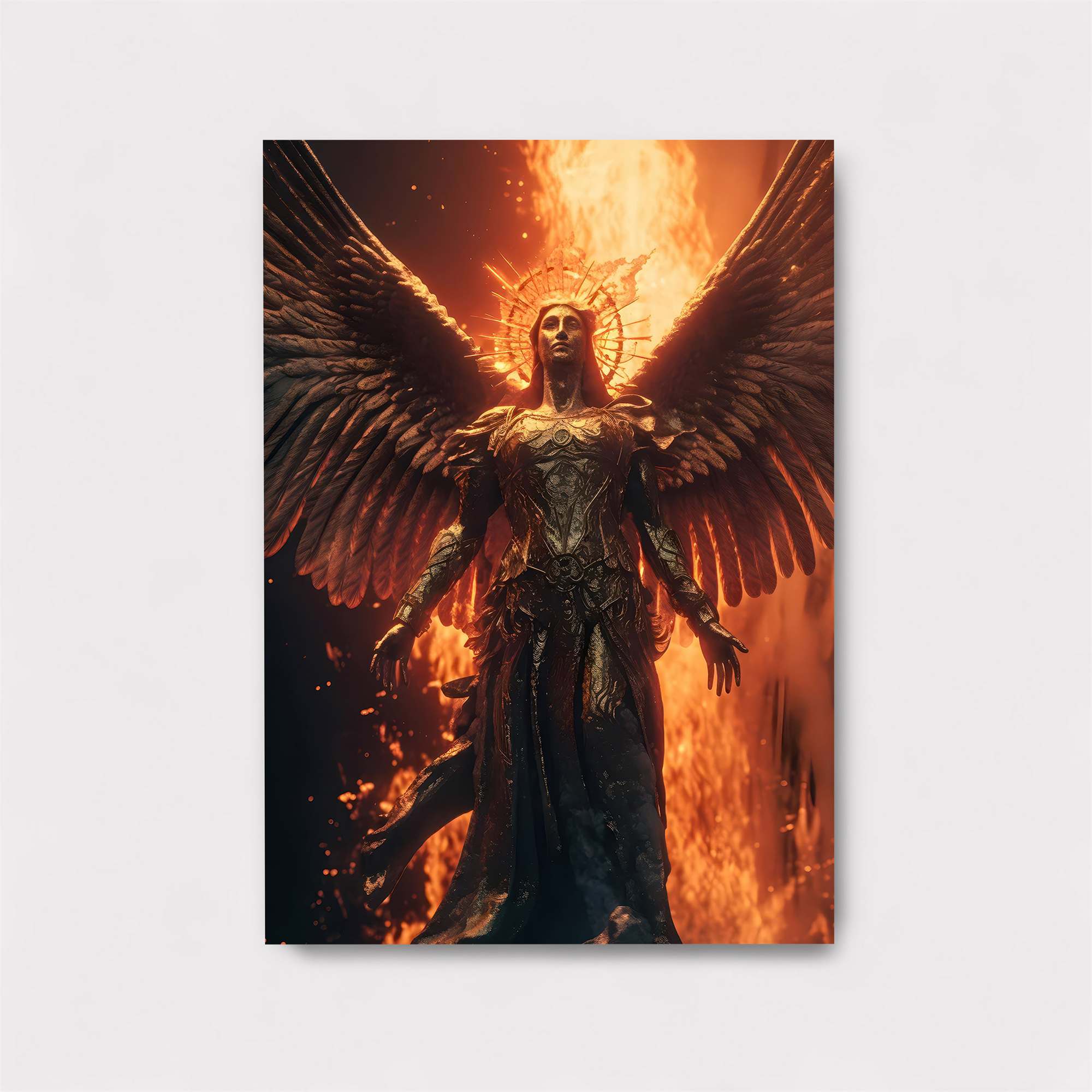 Angel Apocalypse Safe Wall Magnetic / M