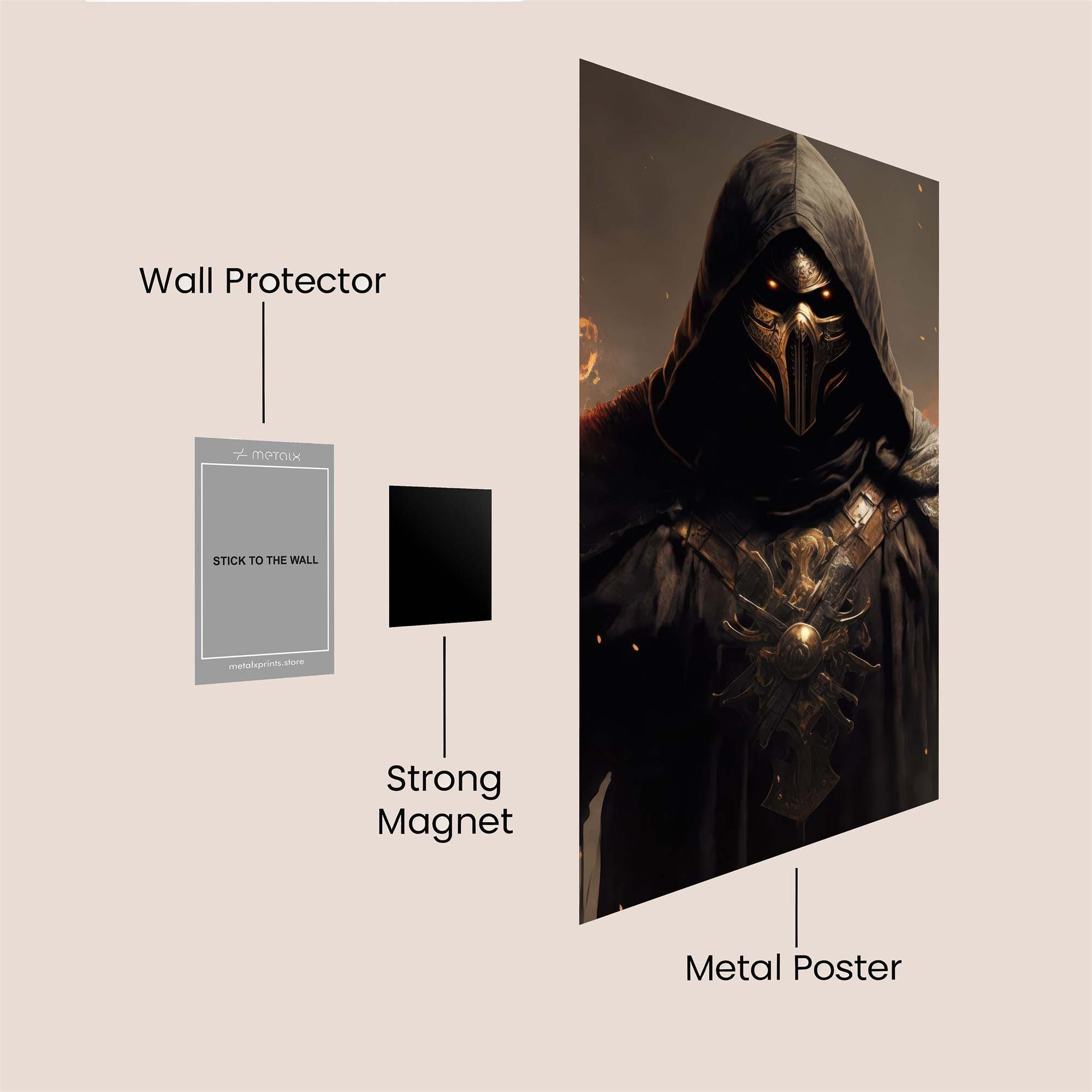 Assassin Enigma Safe Wall Magnetic / M