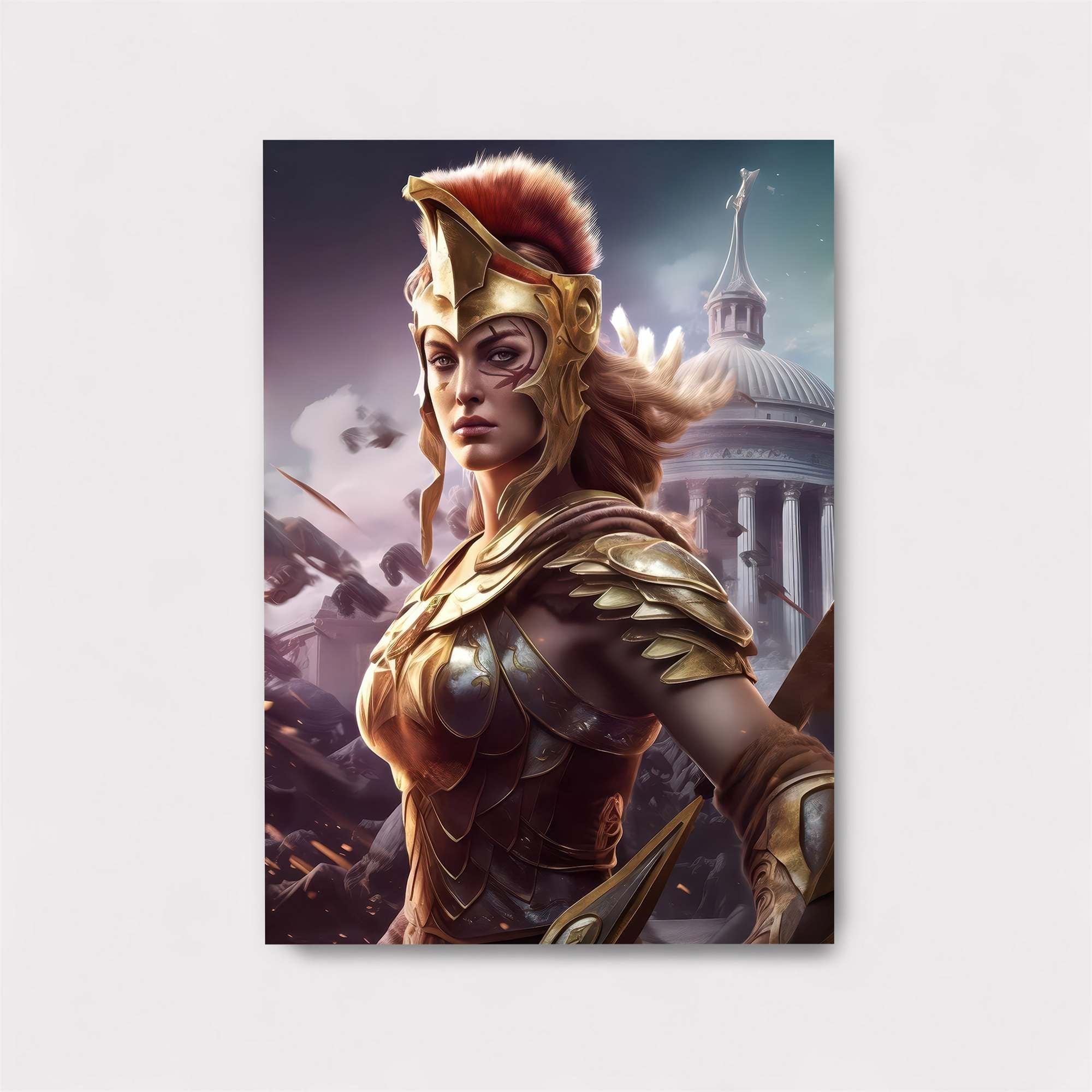 Athena Triumphant Safe Wall Magnetic / M