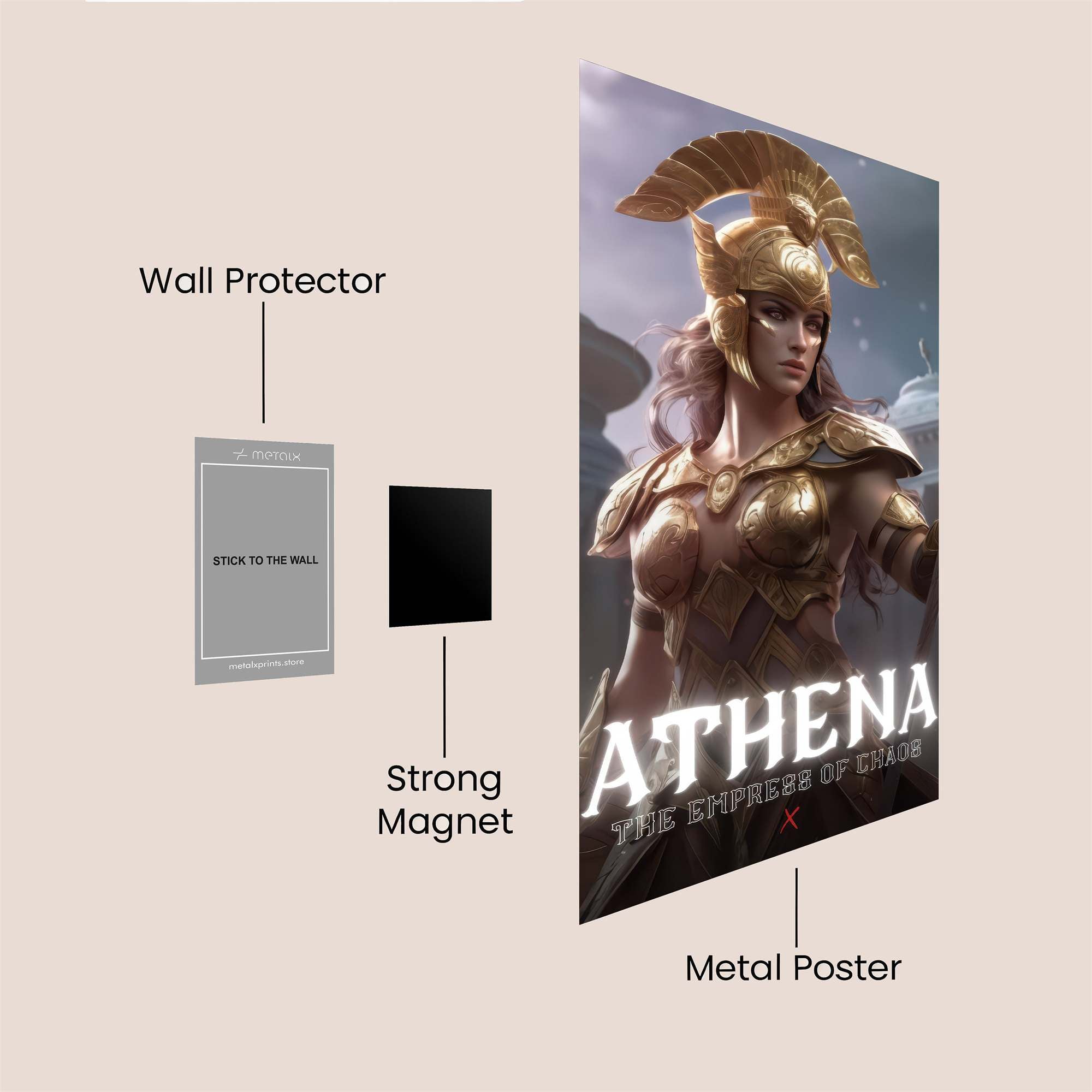 Archangel Serenity Safe Wall Magnetic / M