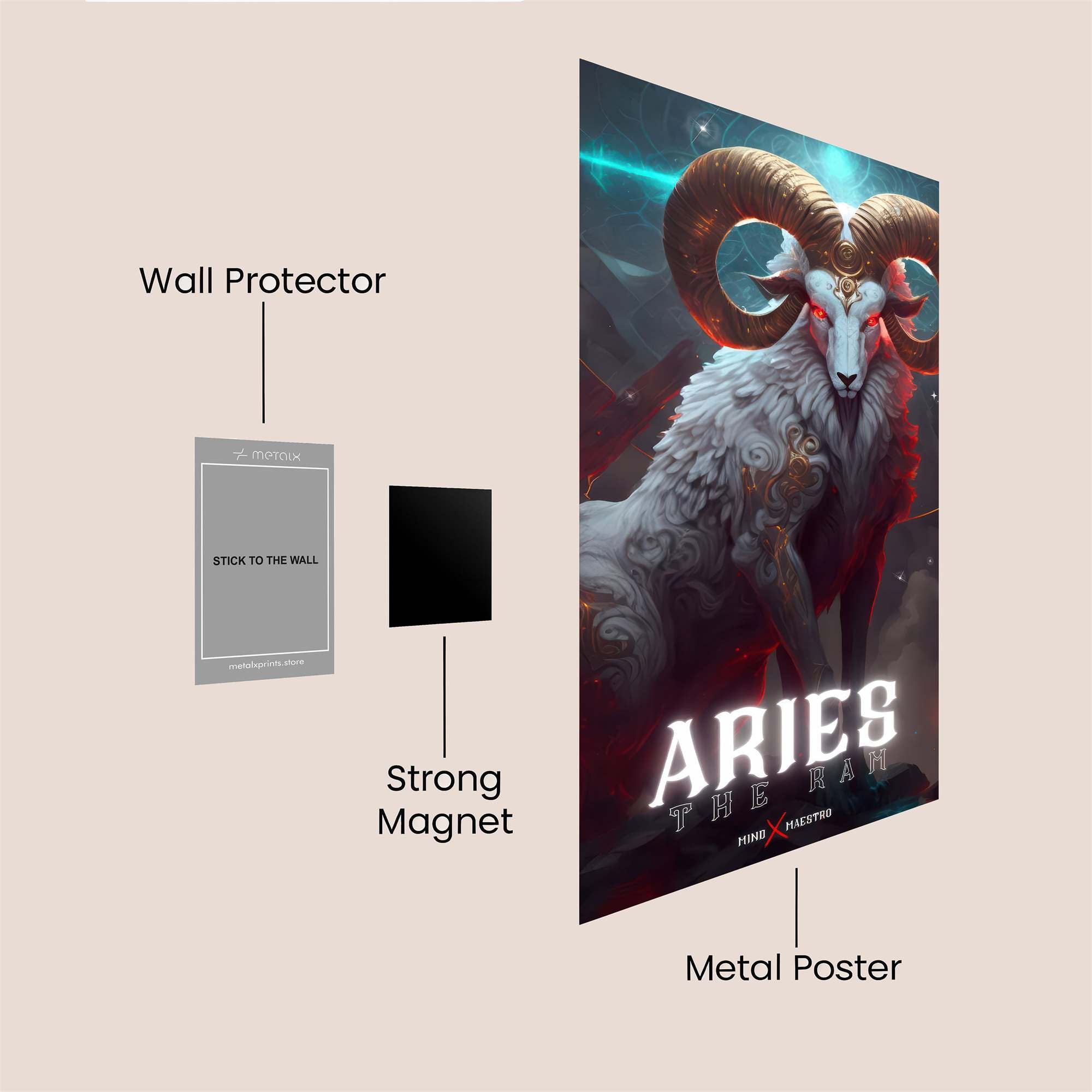 Loki Enraged Safe Wall Magnetic / M