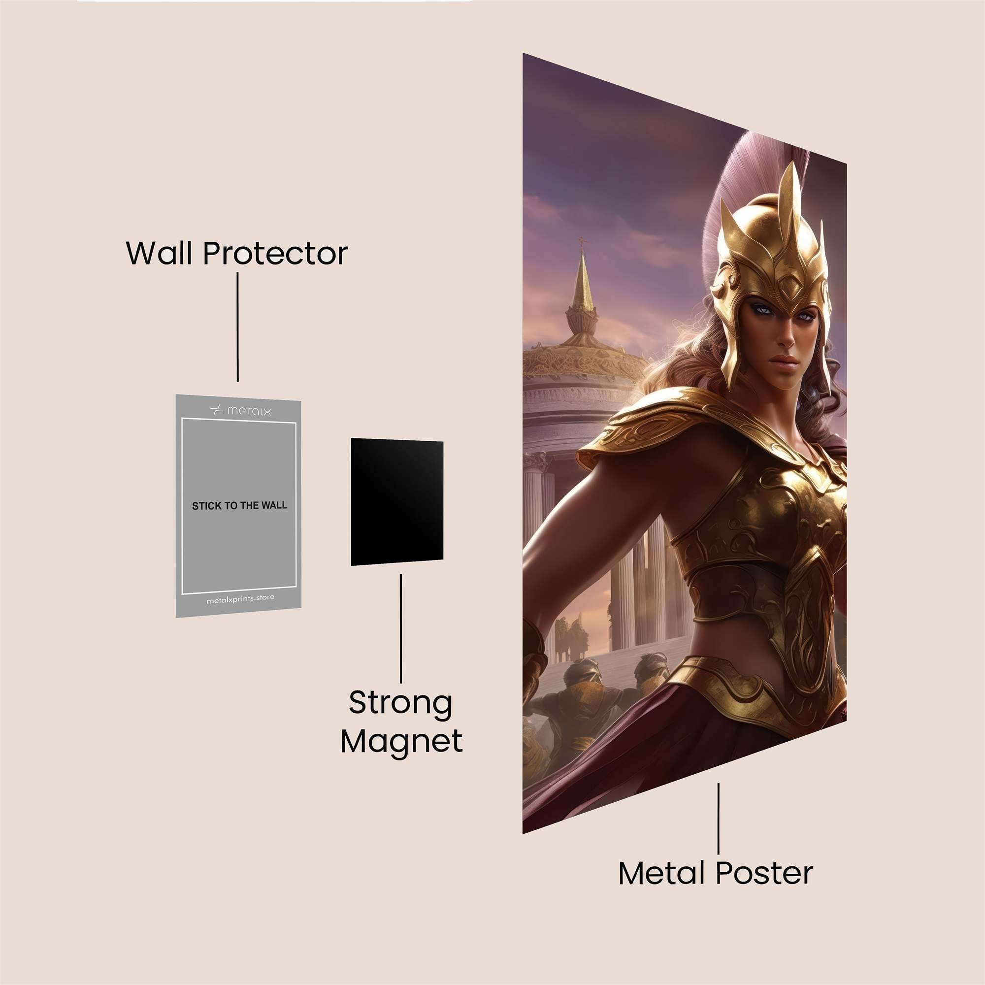 Athena Majestic Safe Wall Magnetic / M