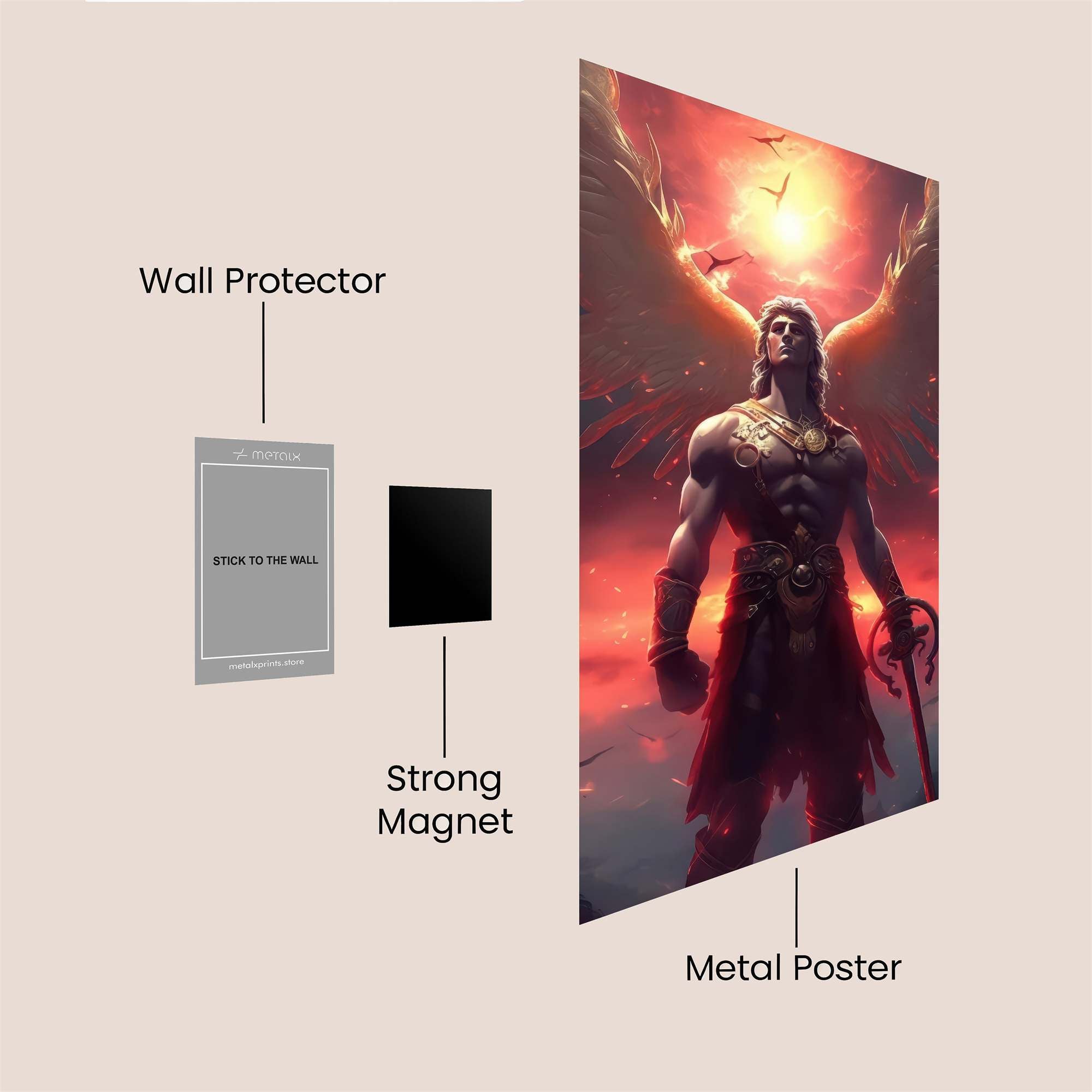 Archangel Ascent Safe Wall Magnetic / M