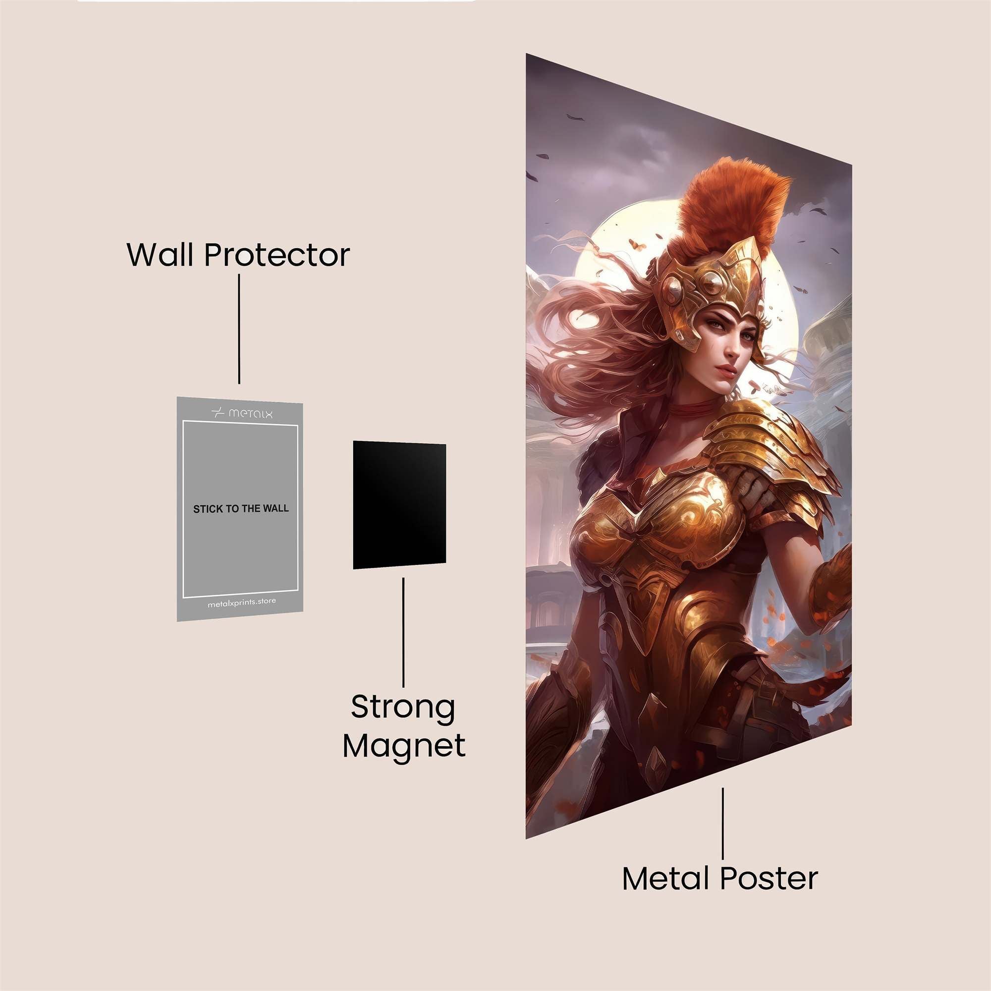 Athena Resolute Safe Wall Magnetic / M