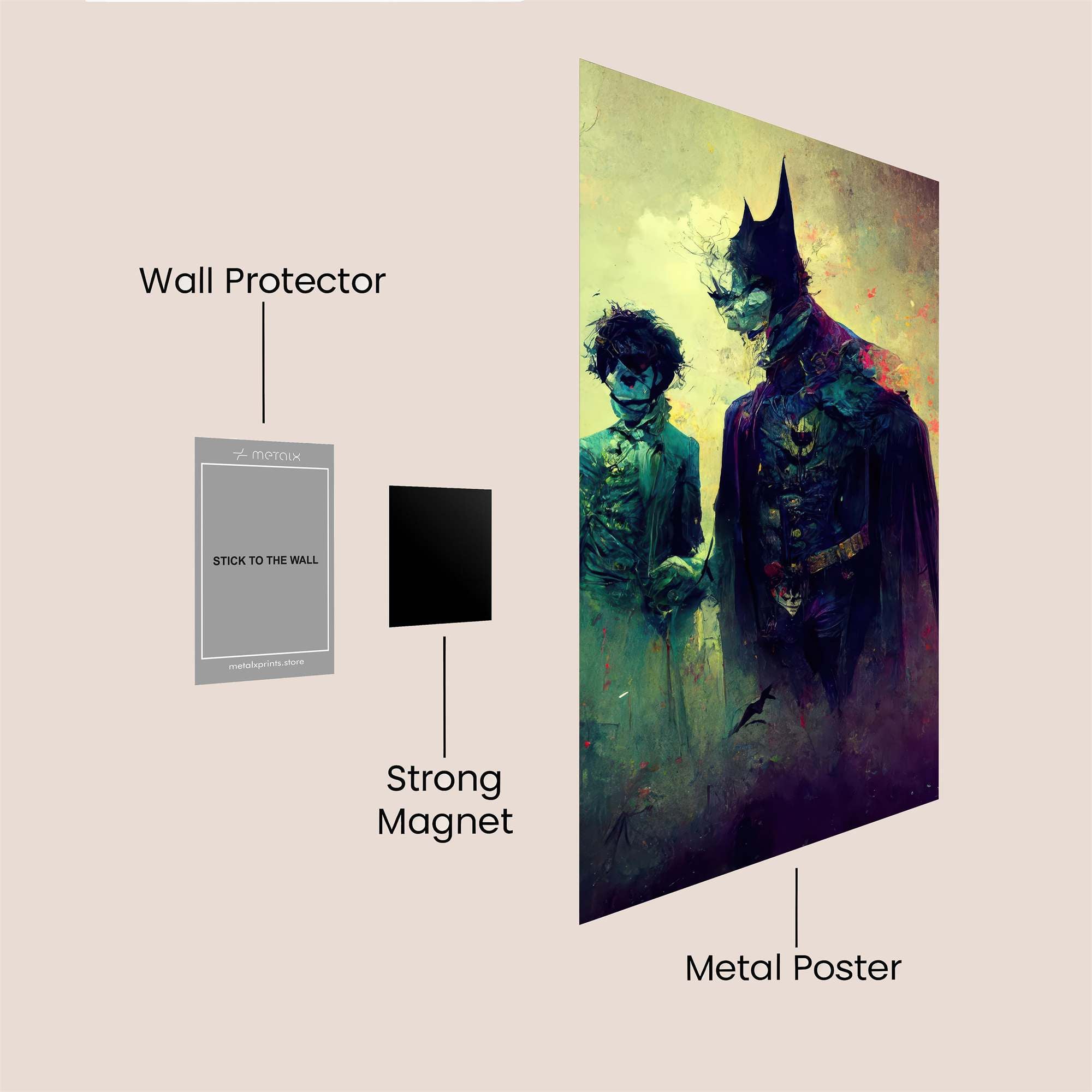Batman Eerie Safe Wall Magnetic / M