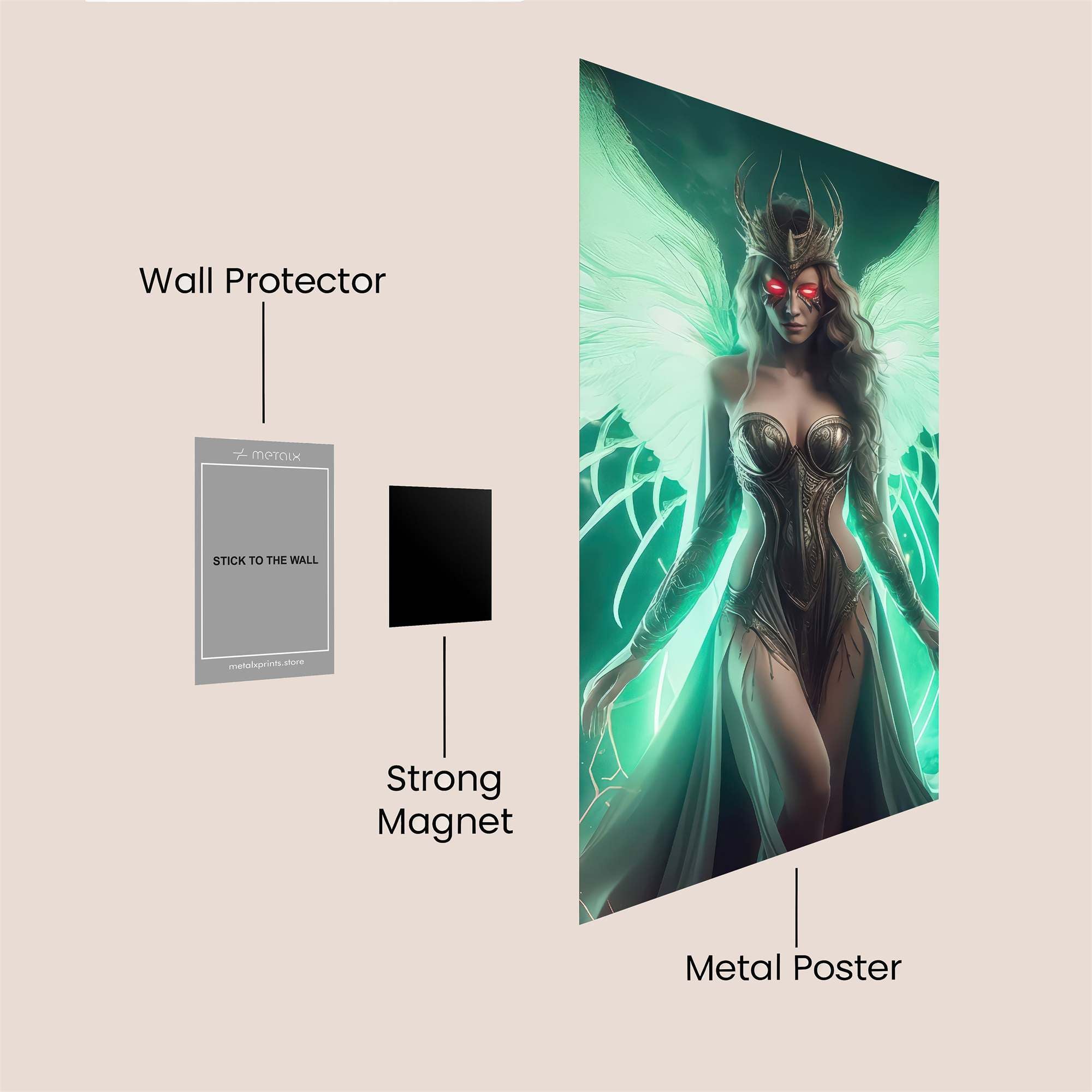 Fey Enigma Safe Wall Magnetic / M