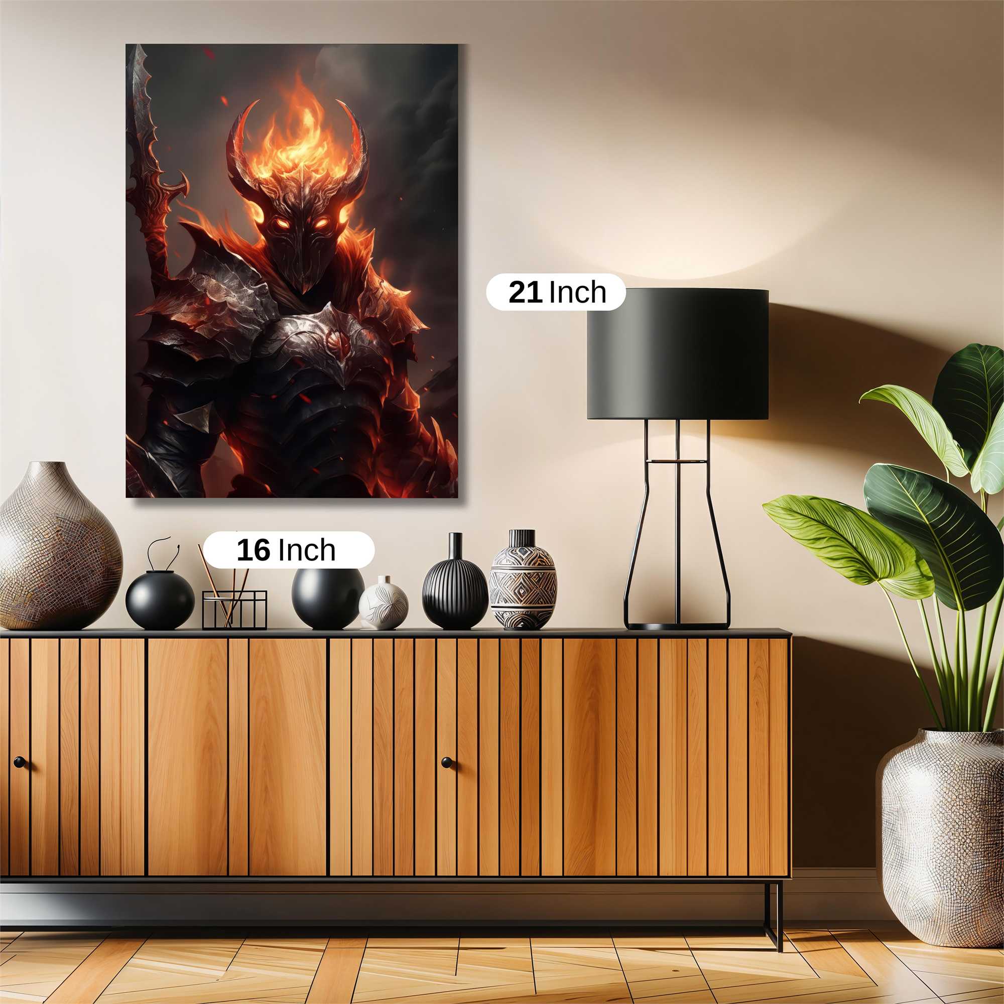 FlameLord Safe Wall Magnetic / M