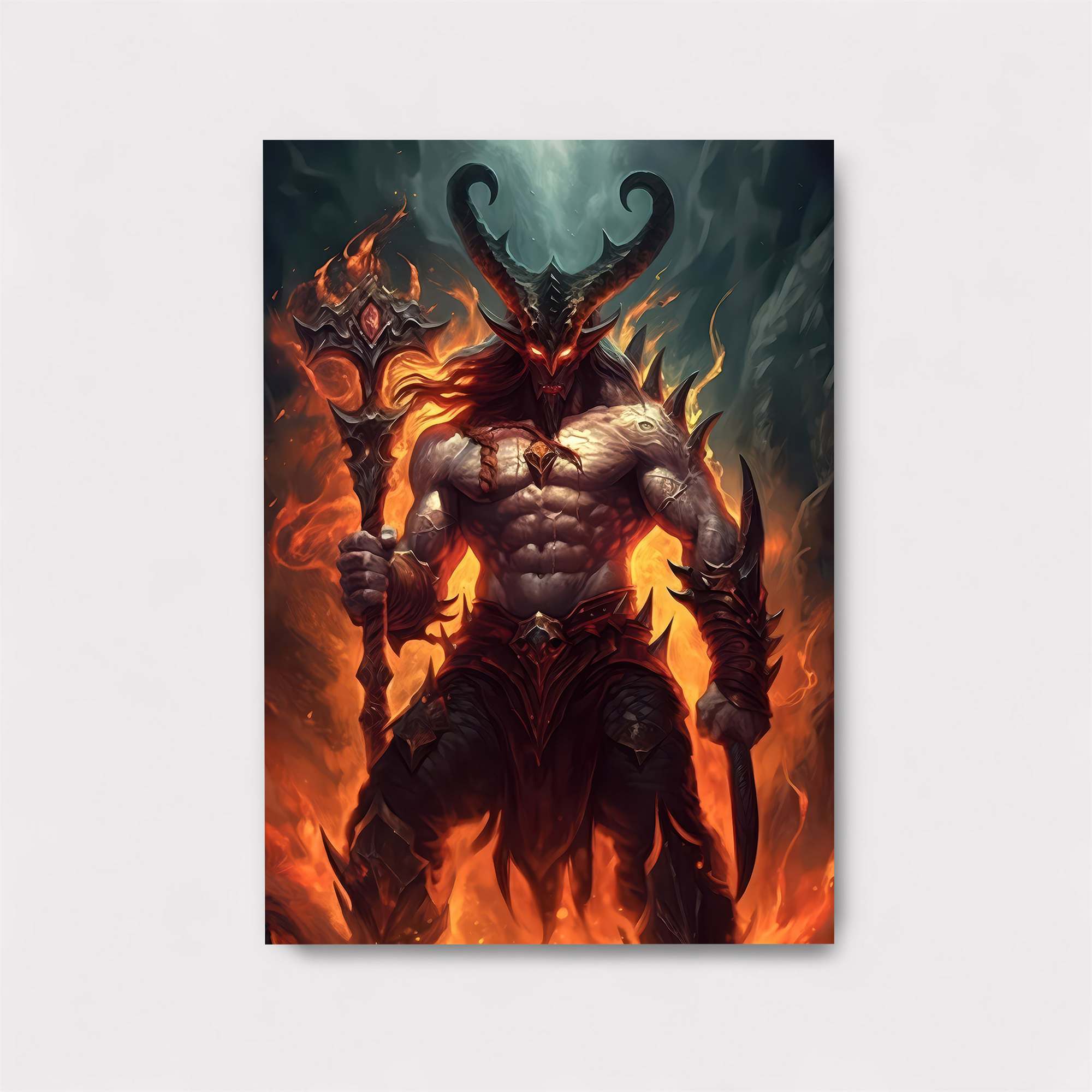 Demon Fury Safe Wall Magnetic / M