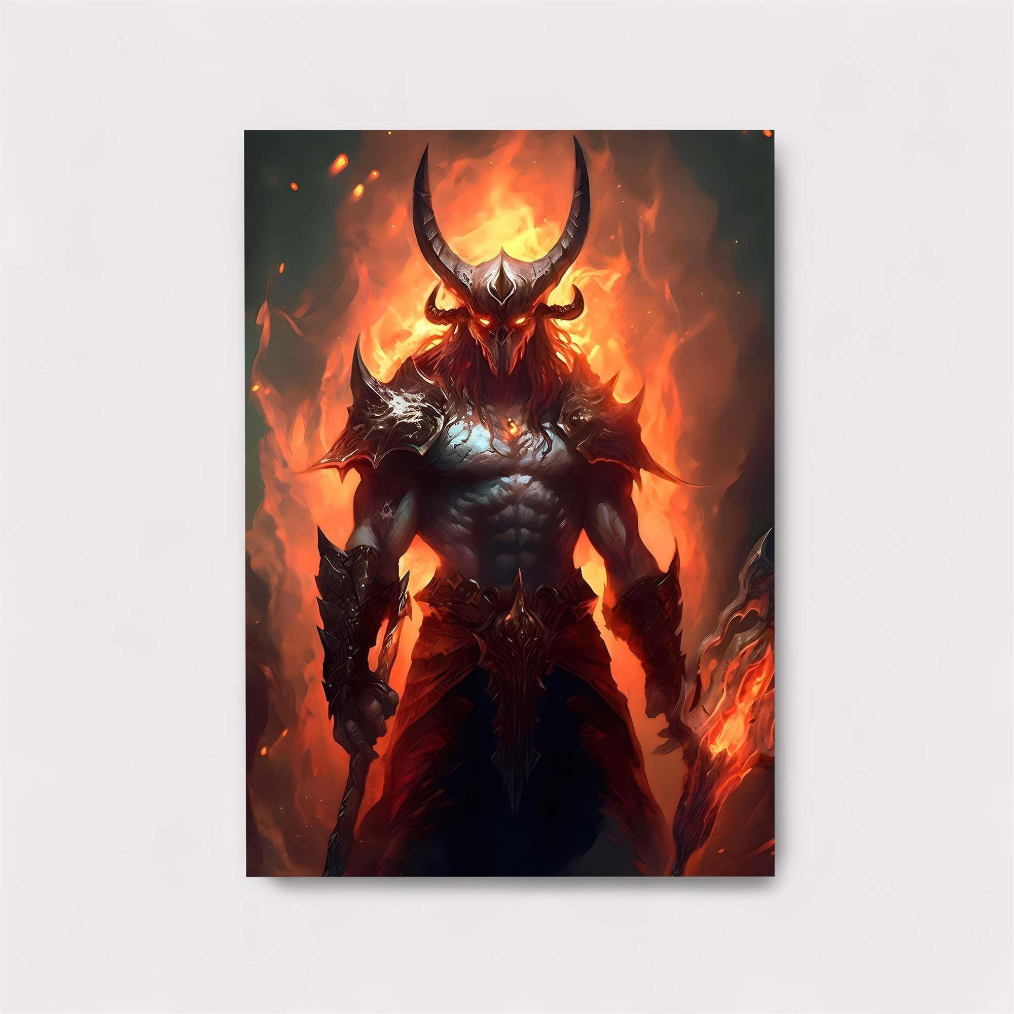 Demon Blaze Safe Wall Magnetic / M