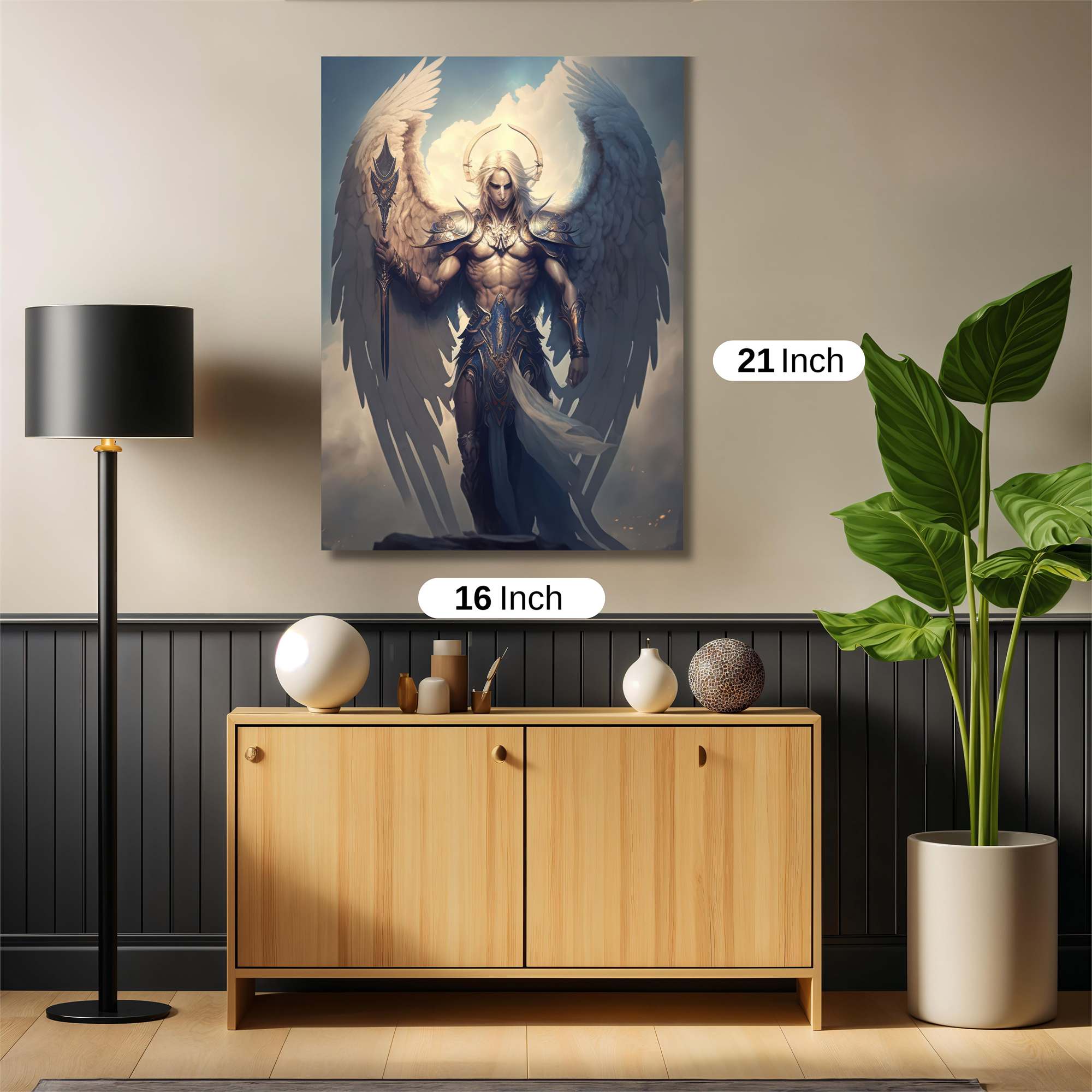 Angel Ascendant Safe Wall Magnetic / M