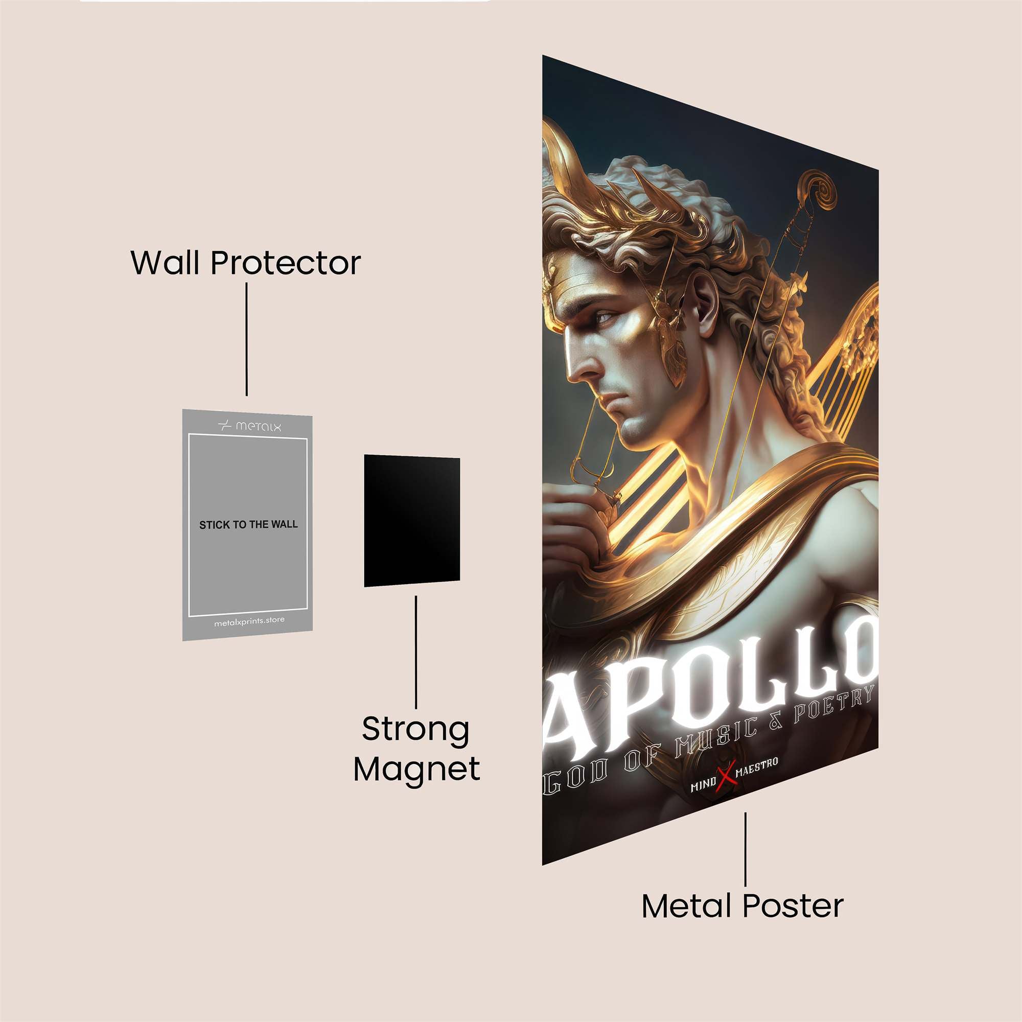 Mewtwo Mystic Safe Wall Magnetic / M