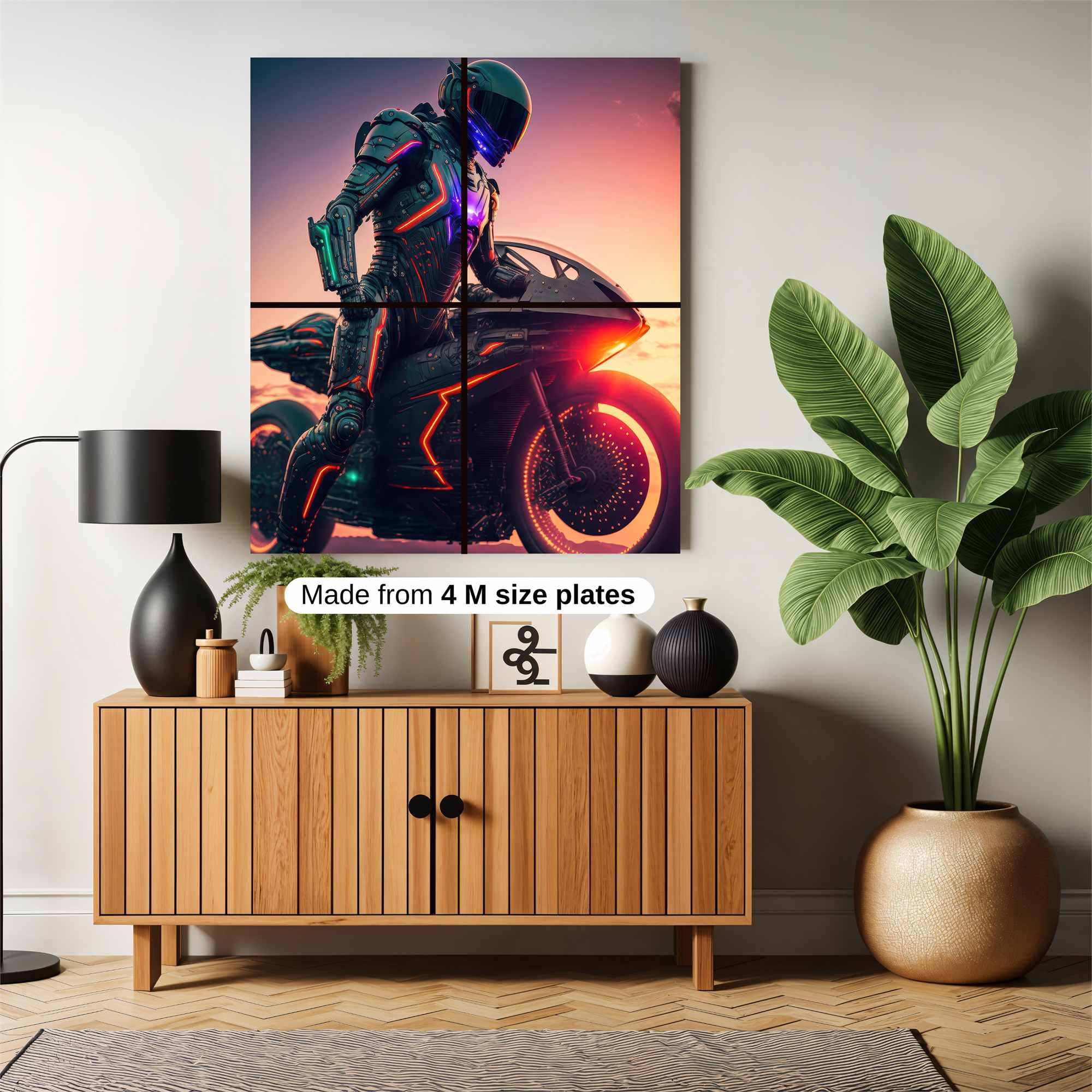 Cyborg Blaze Safe Wall Magnetic / M